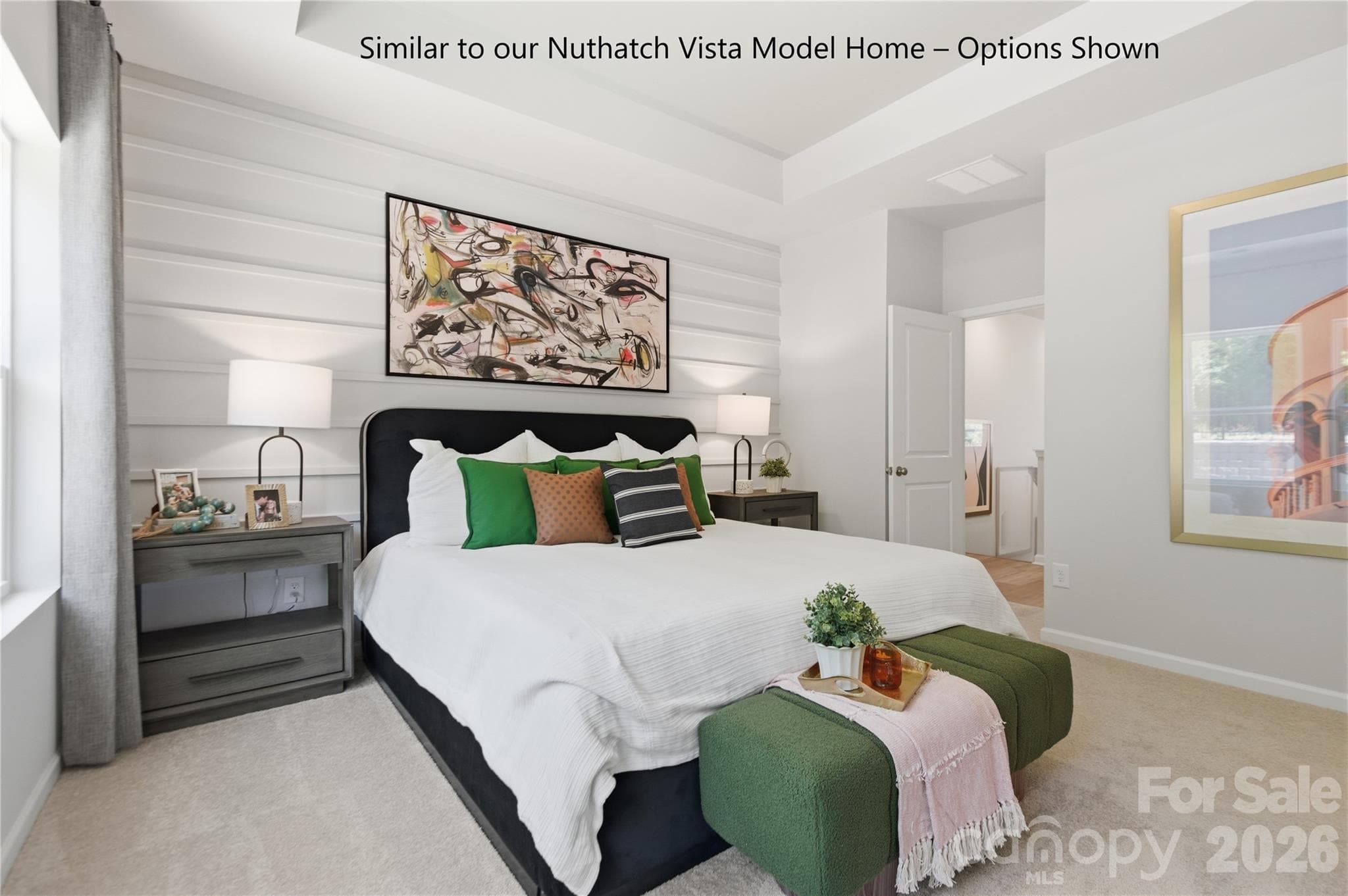 Owner's Suite with Elevated Tray Ceiling - Charlotte