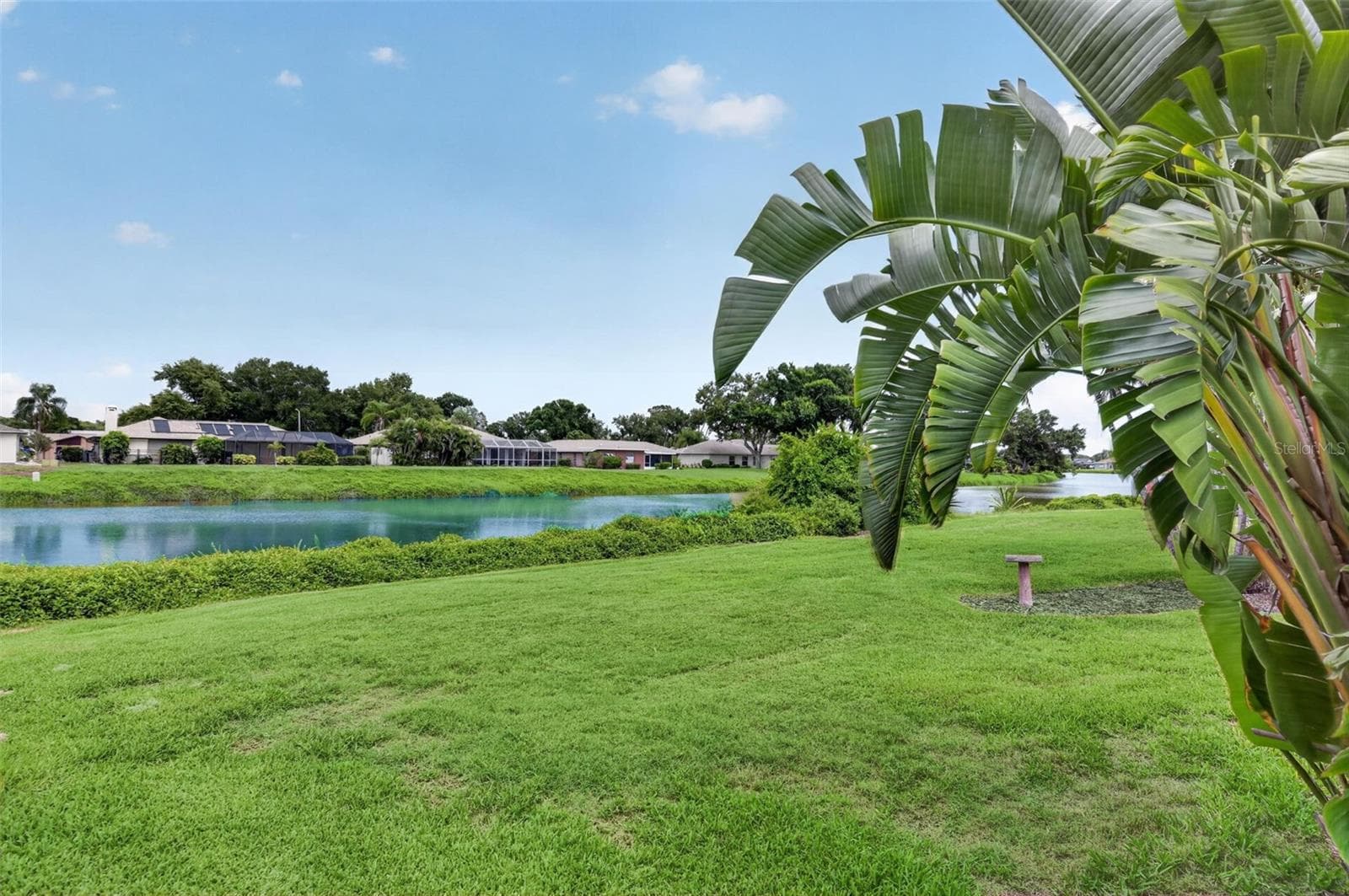 Gorgeous Lake View From Rear Patio - 1226 PINE NEEDLE RD, VENICE