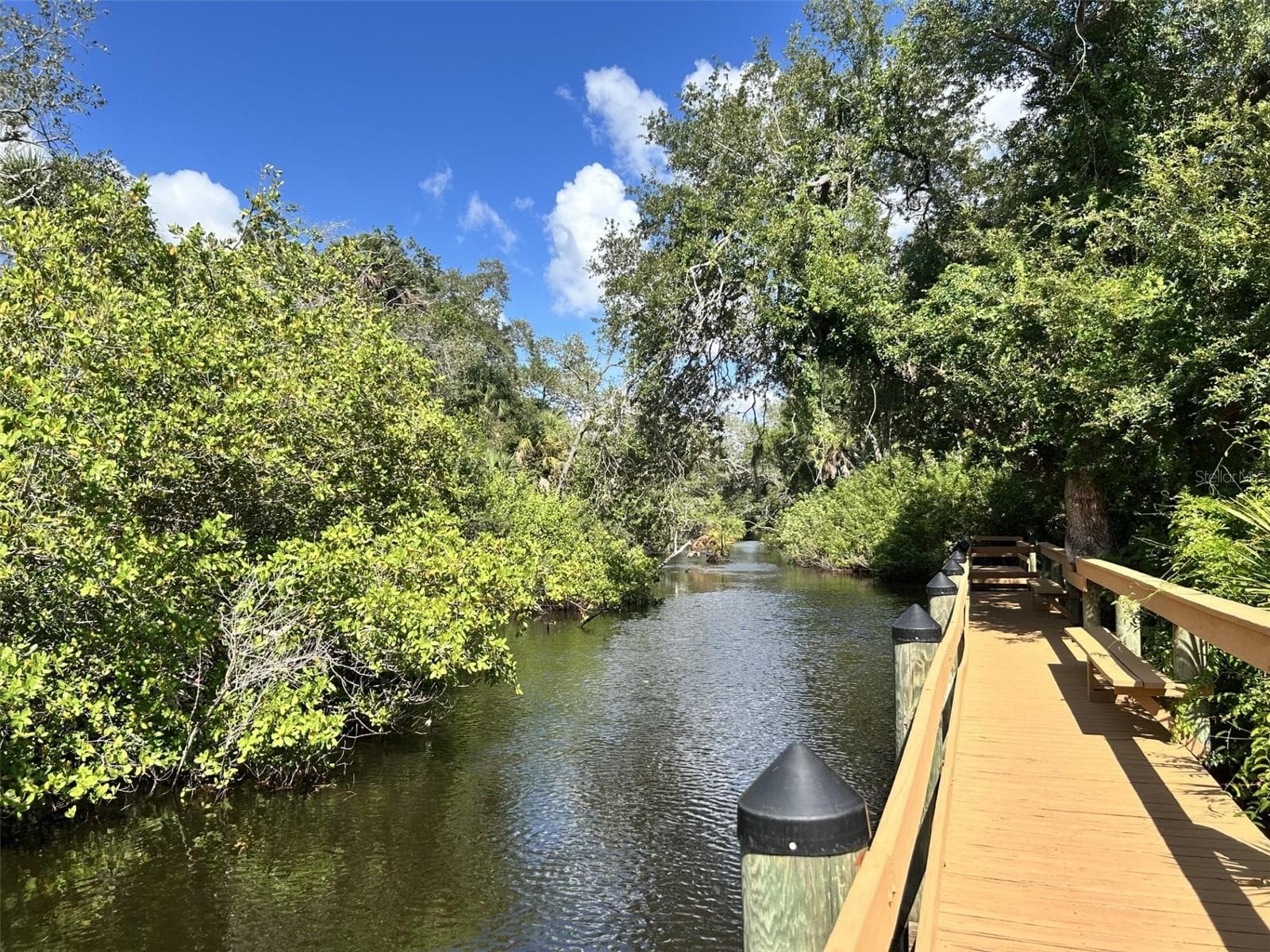Pinebrook South Dock on Curry Creek - 1226 PINE NEEDLE RD, VENICE
