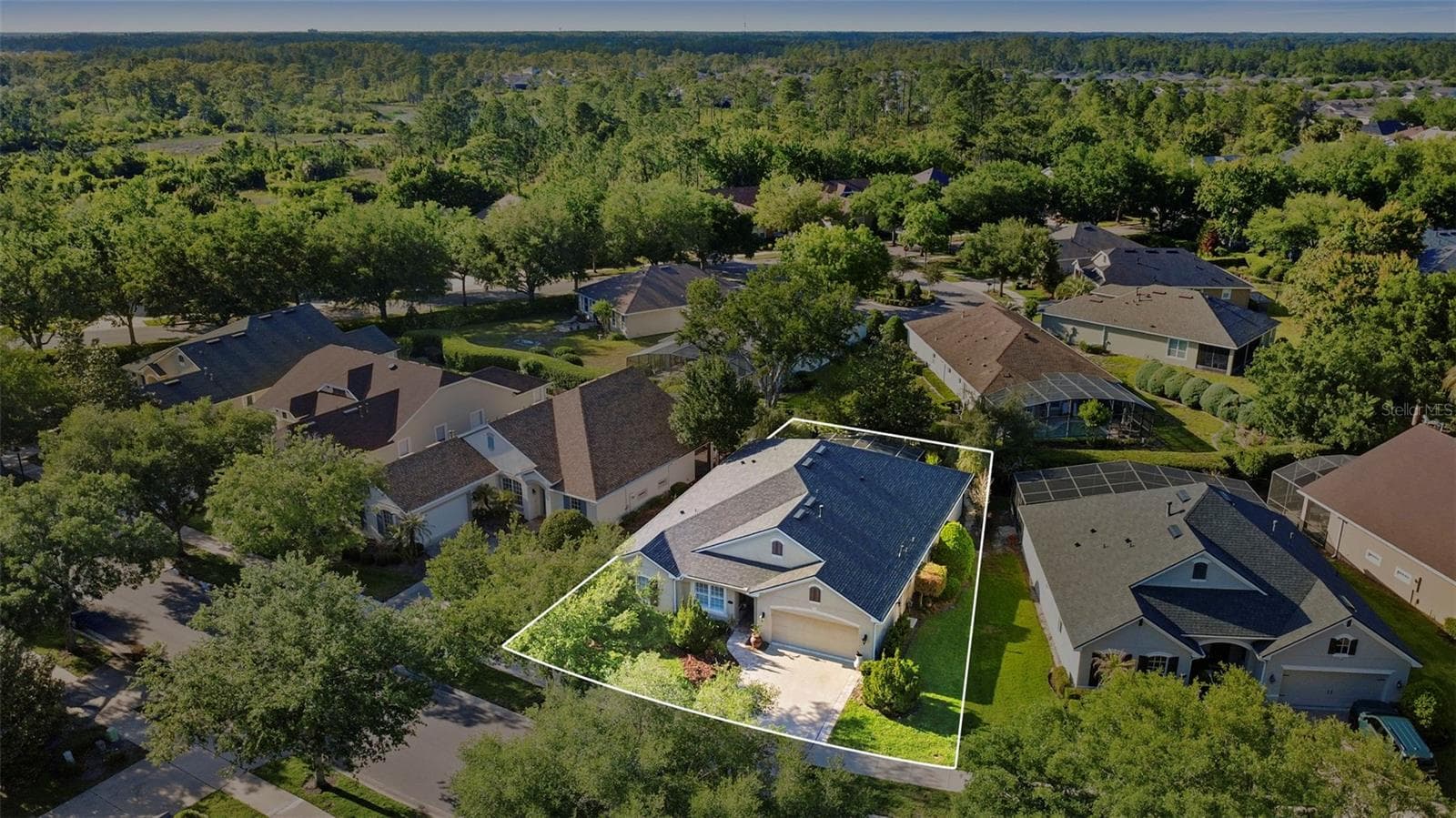 PROPERTY OUTLINE - 1609 VICTORIA GARDENS DR, DELAND