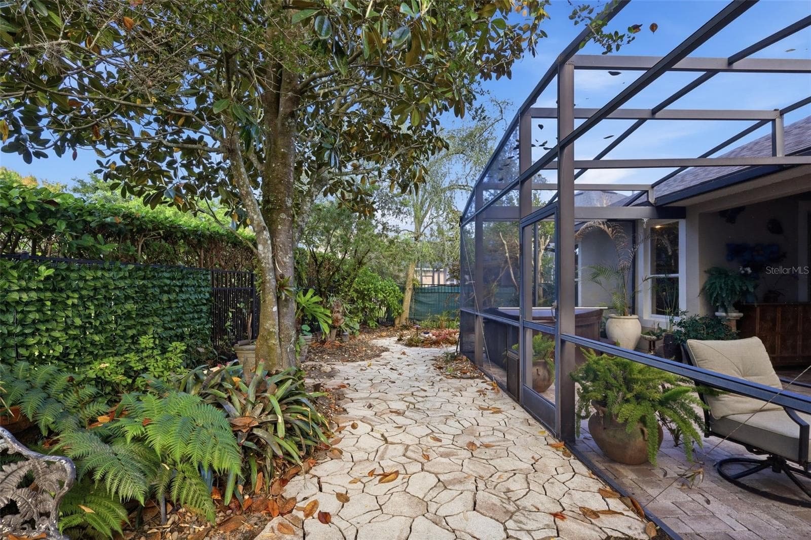 BACK YARD - 1609 VICTORIA GARDENS DR, DELAND