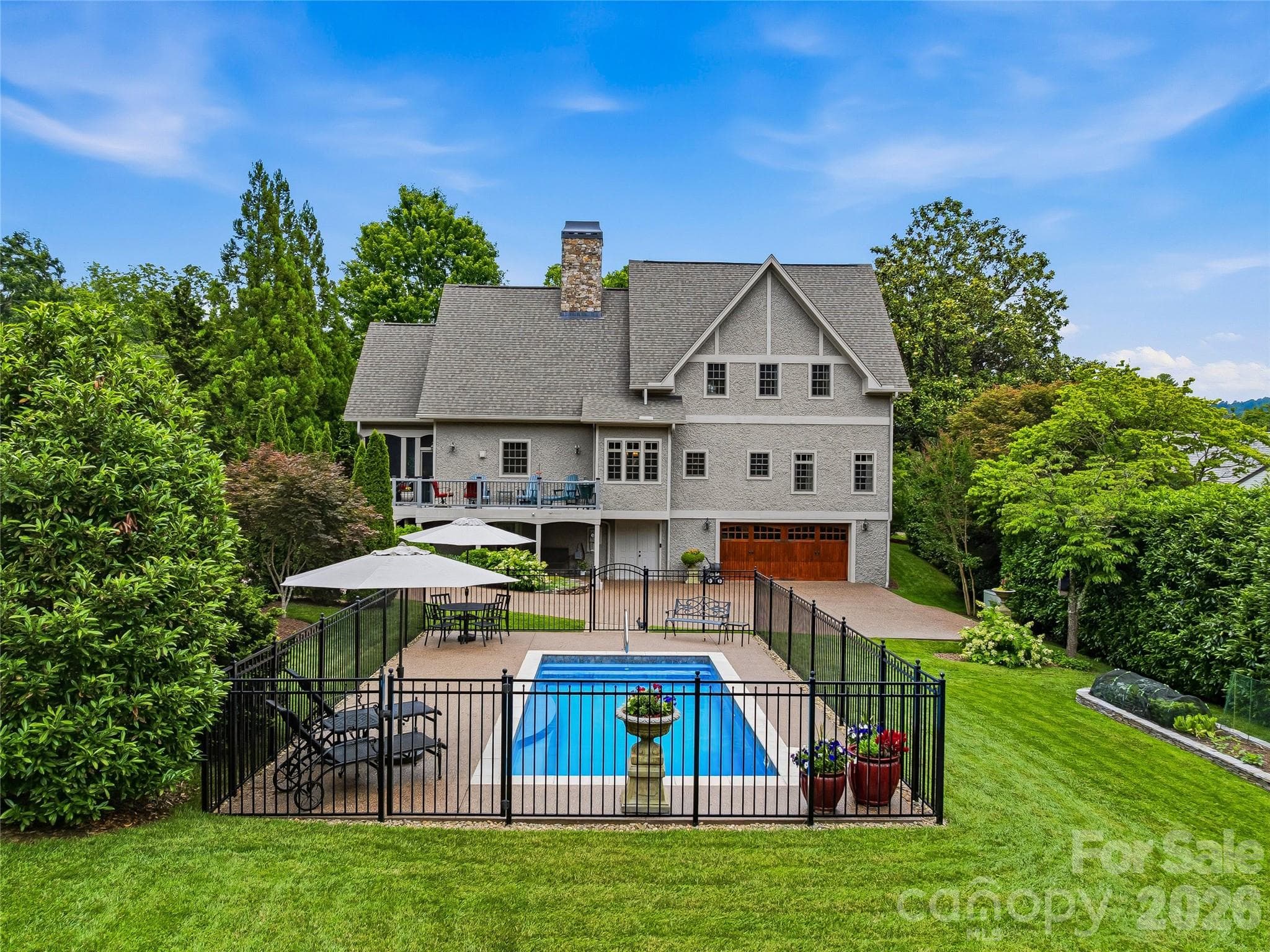 Situated on a .37 Acre Lot with an In-ground Pool - Asheville