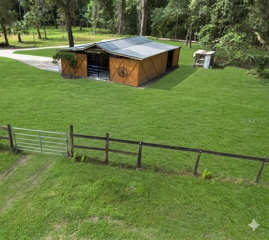 Barn Aerial View - 14810 NW 185 ST, WILLISTON