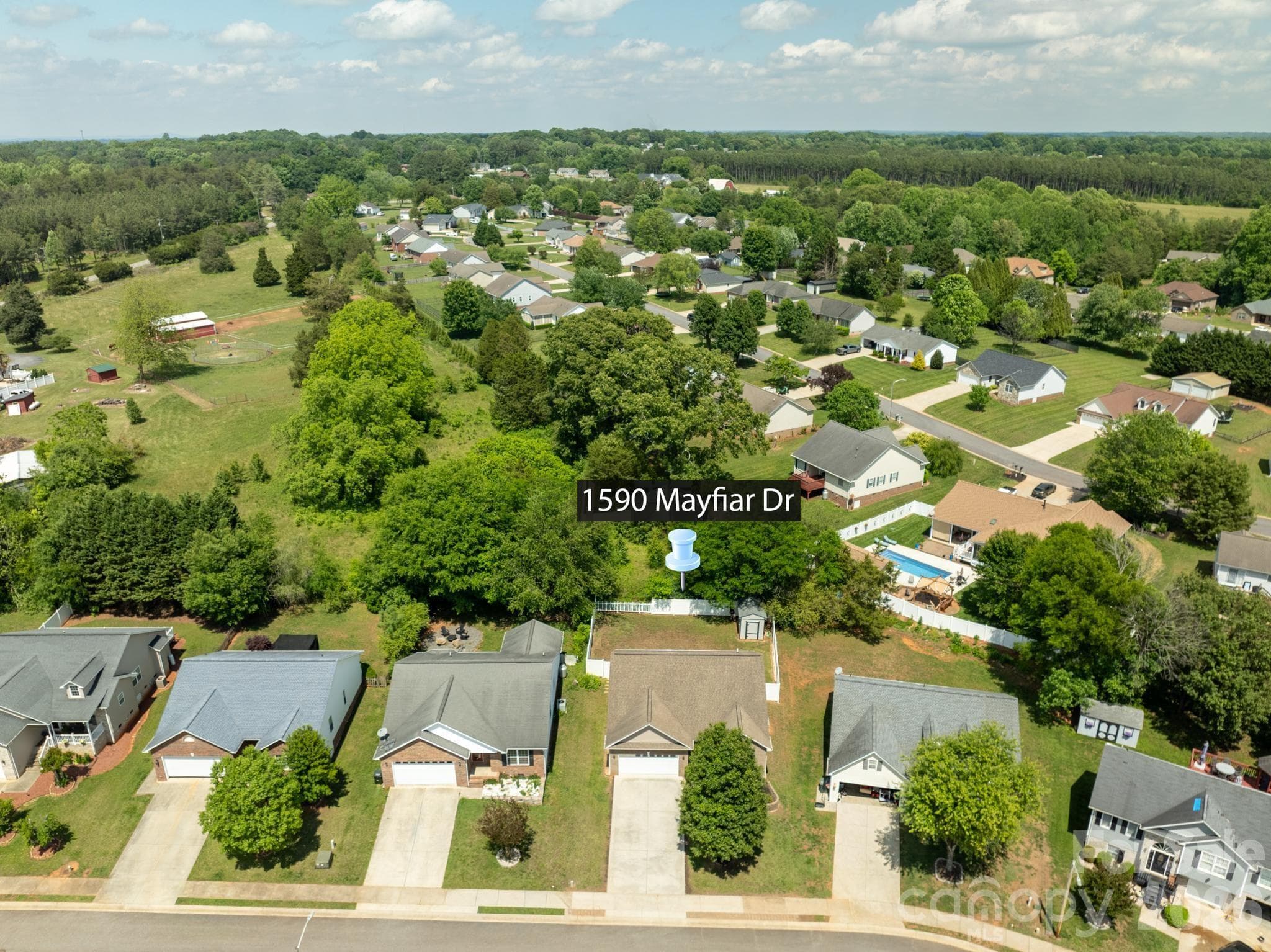 Single Family Residence at 1590 Mayfair Drive, Conover, photo 40 of 42