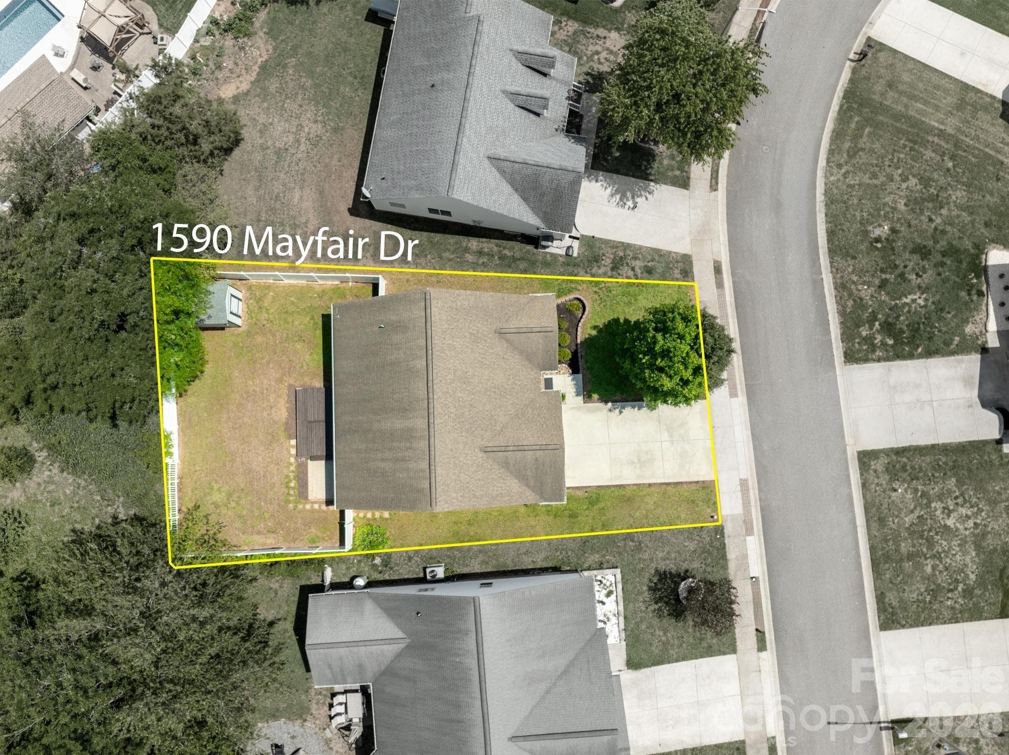 Single Family Residence at 1590 Mayfair Drive, Conover, photo 39 of 42