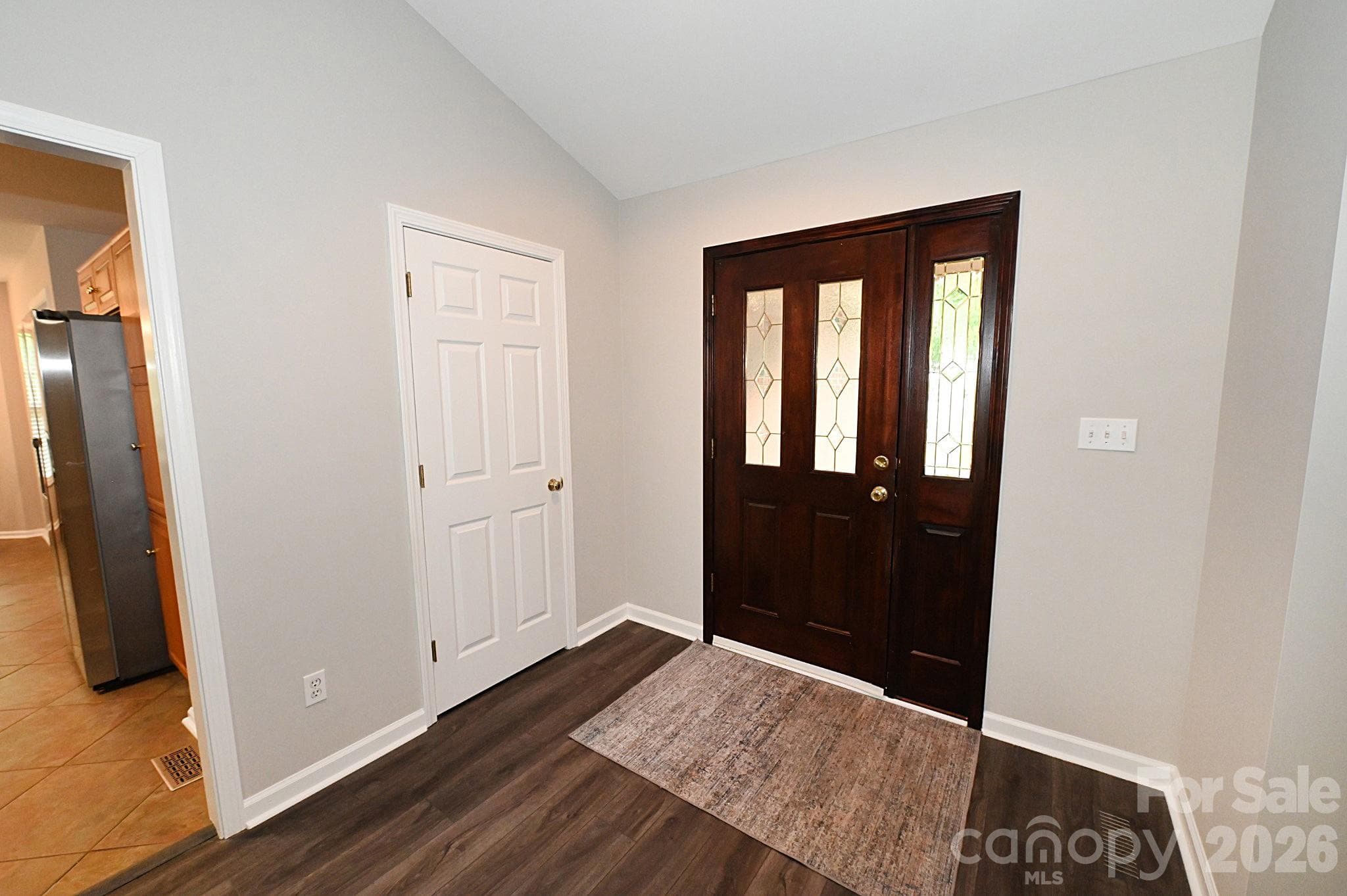 Coat closet as you enter the front door - Newton