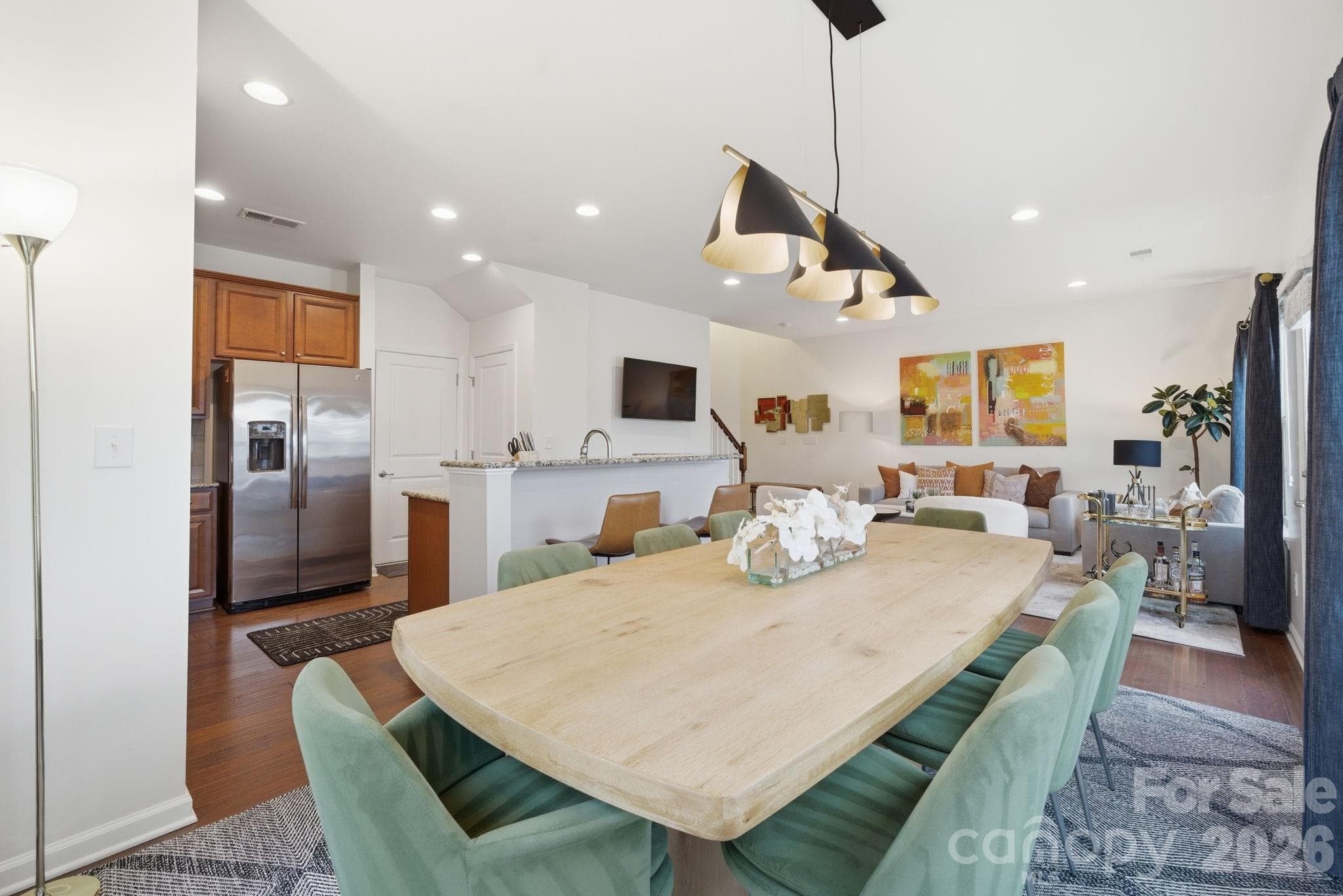 Distinguished Dining Area - 1760 Evergreen Drive, Charlotte