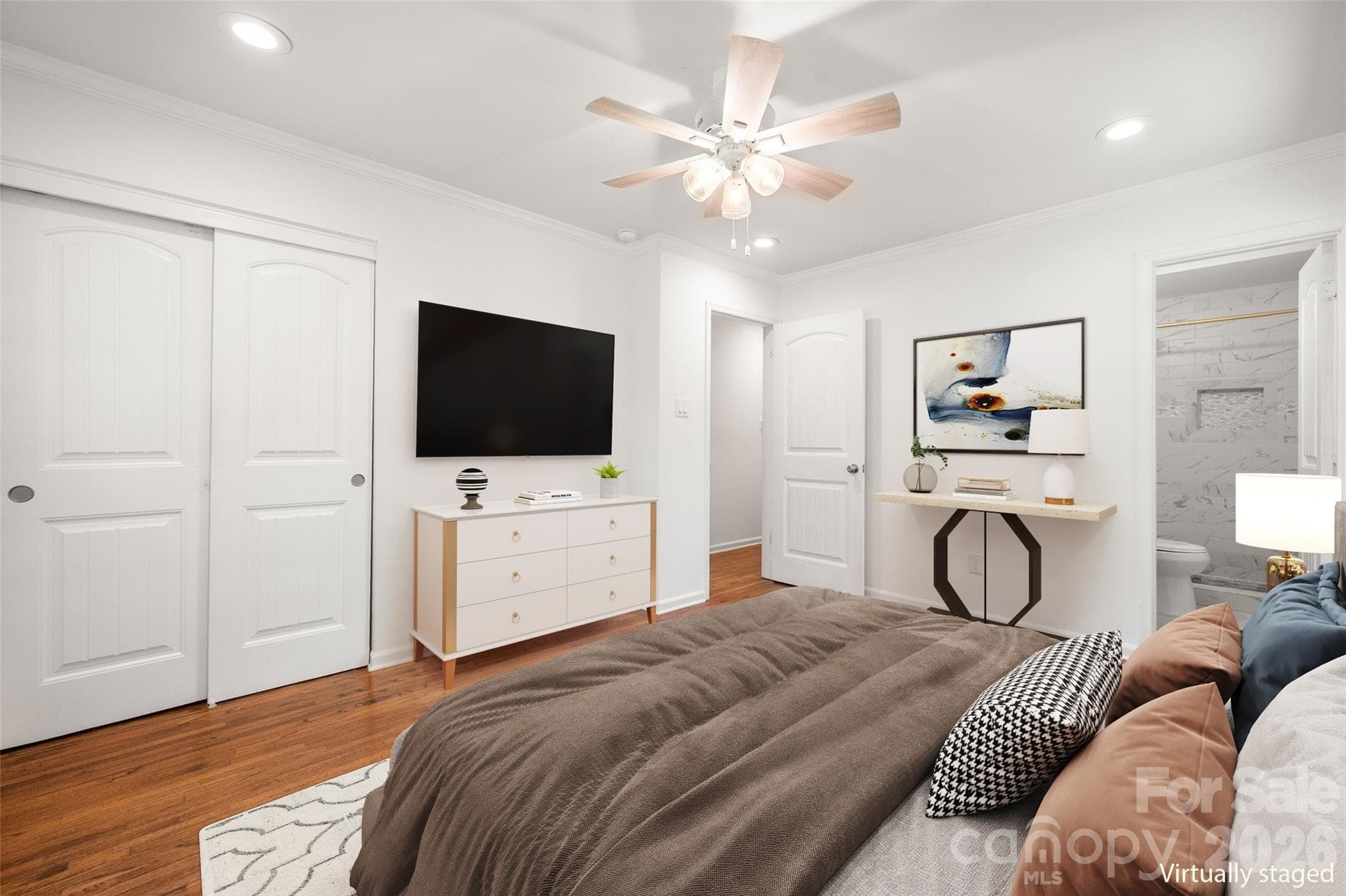 Virtually Staged Primary Alternate Layout - 4300 Dowling Drive, Charlotte