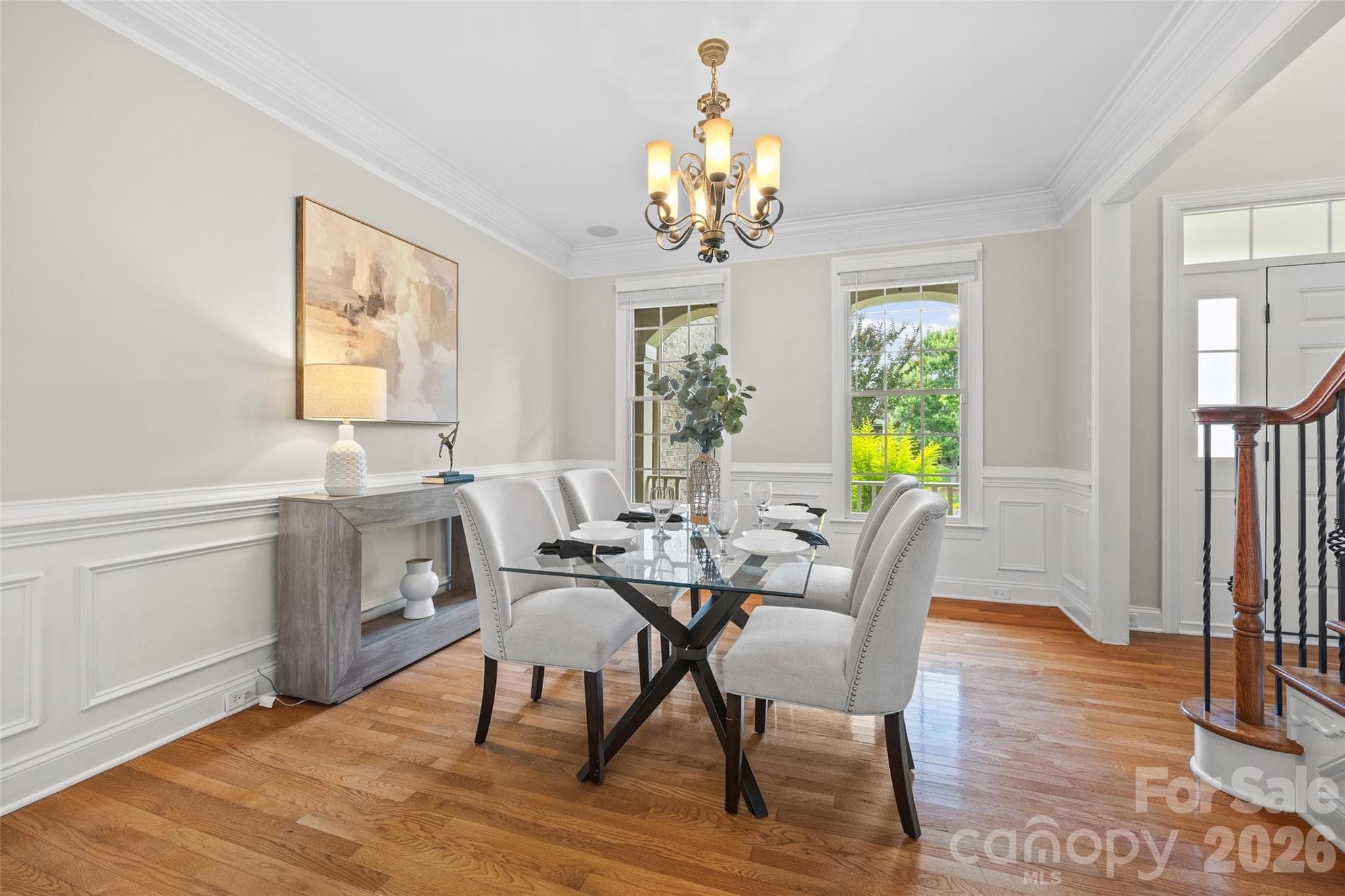 Formal dining room - 117 Turkey Hunt Court, Marvin
