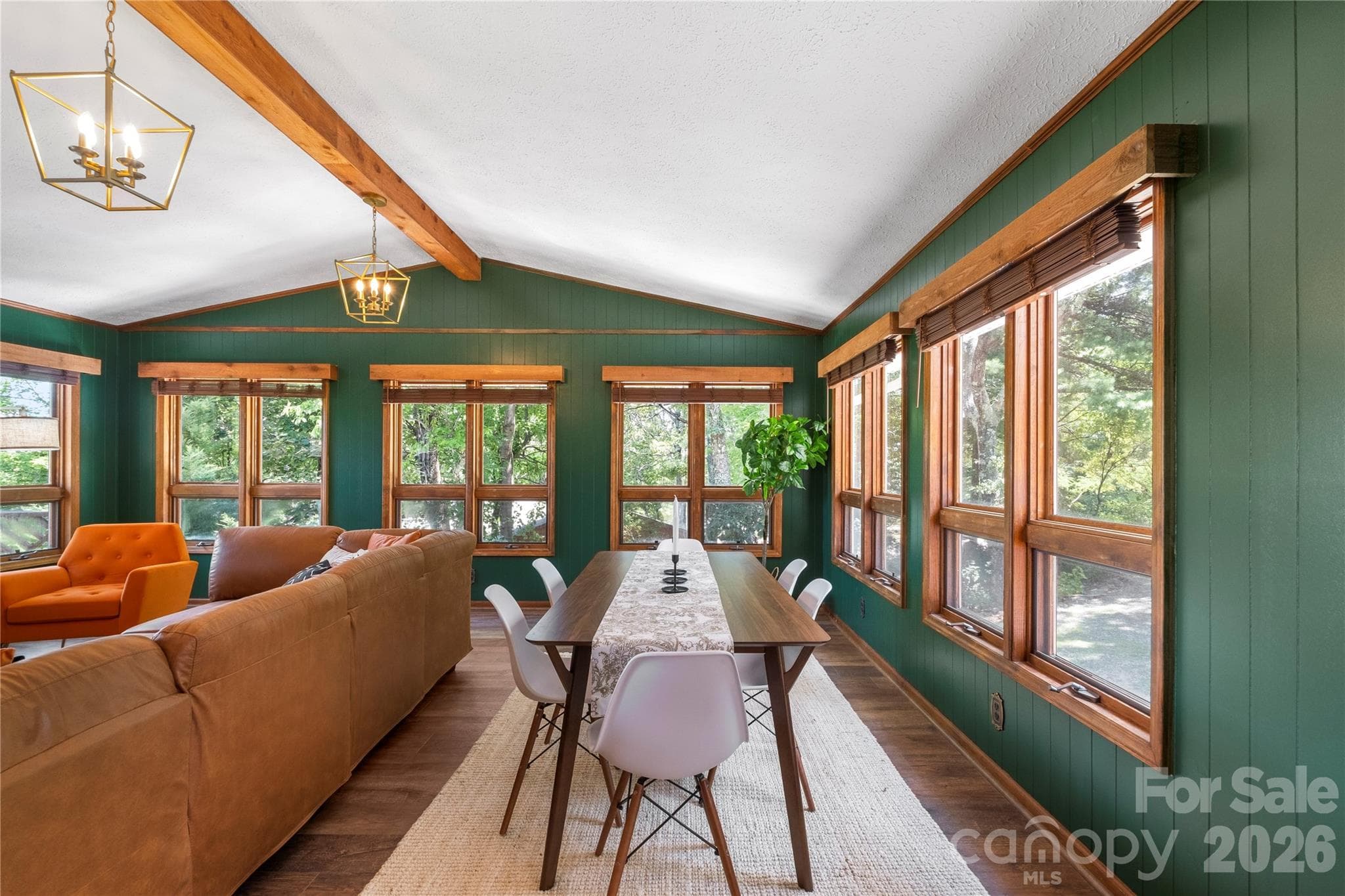 Great Room/Dining Area - 5545 Pine Ridge Drive, Connelly Springs