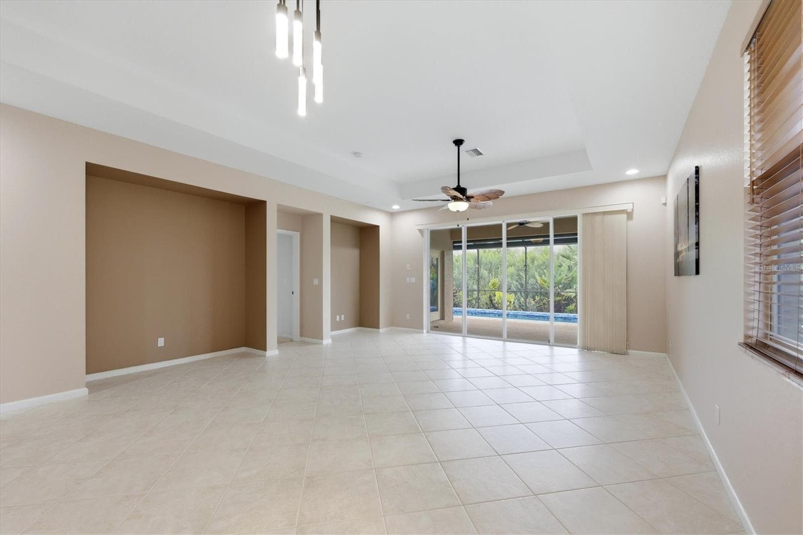 View from the Kitchen of Dining/ Great Room - 3275 OSPREY LN, PORT CHARLOTTE
