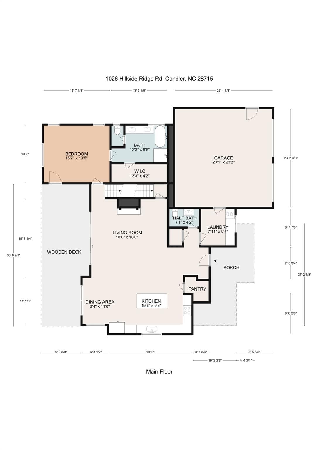 Single Family Residence at 1026 Hillside Ridge Road, Candler, photo 45 of 48