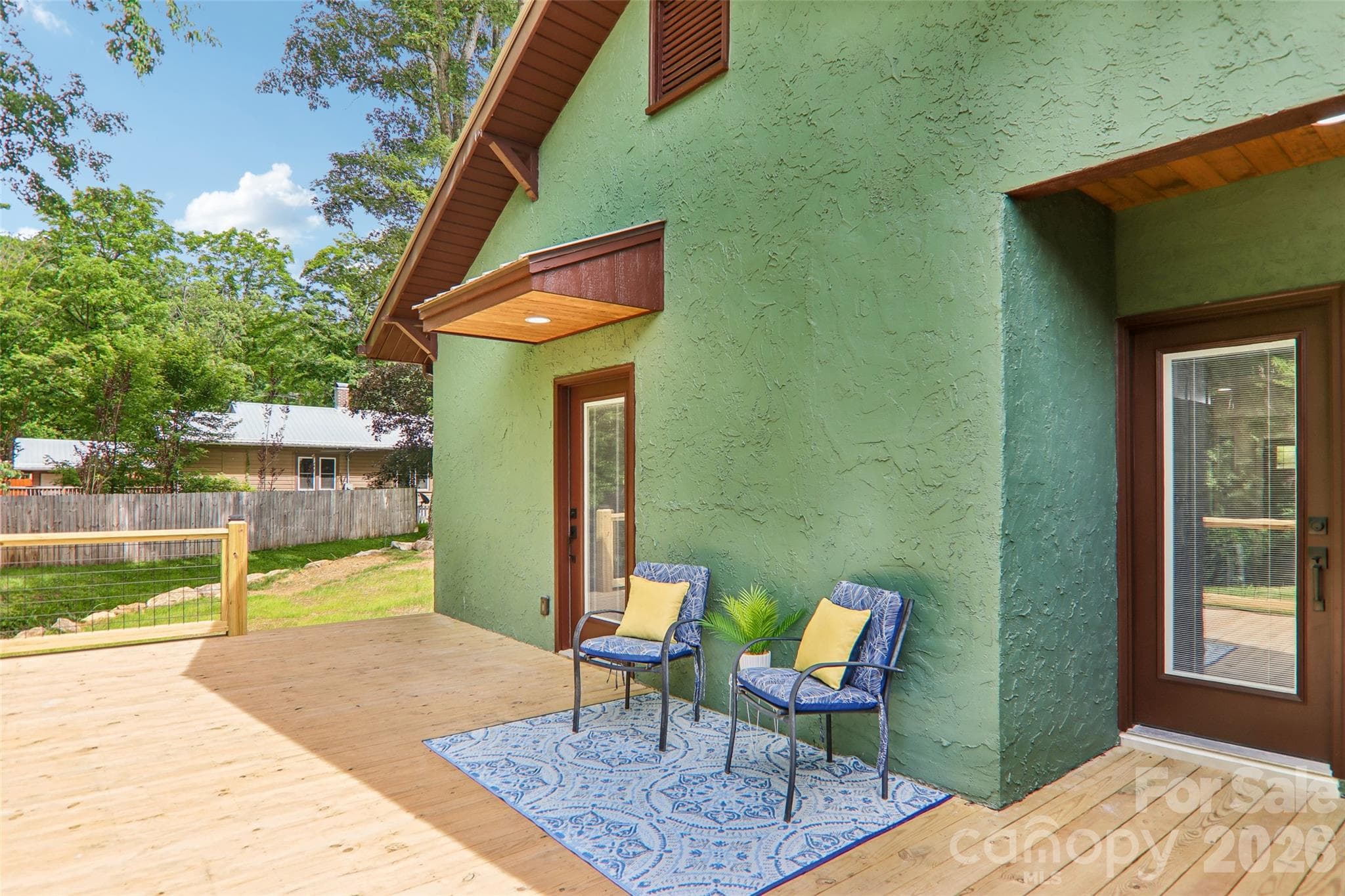 back deck access to primary & kitchen - Waynesville