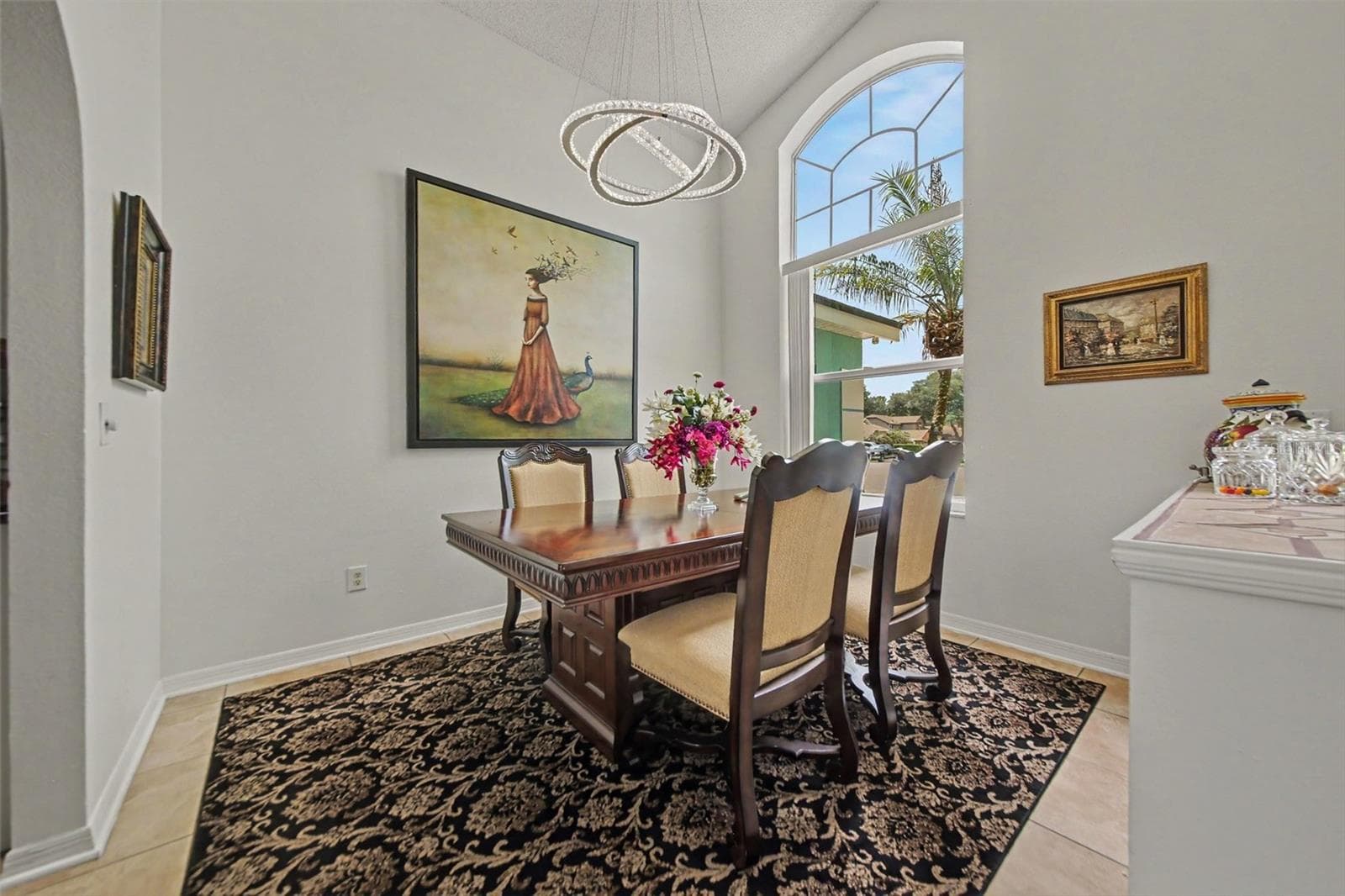 Dining Room - check out that chandelier! - 1986 CRYSTAL DOWNS CT, OVIEDO