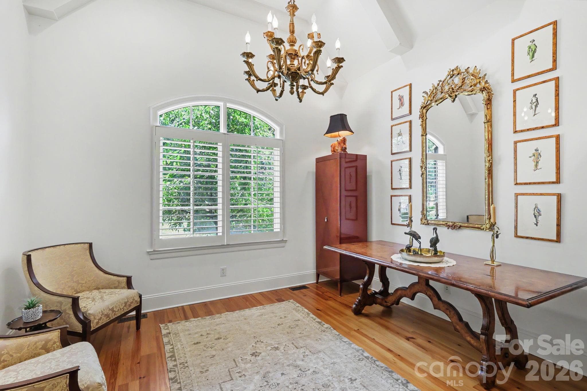 Main level office/ Bedroom two with full bath & closet - Matthews