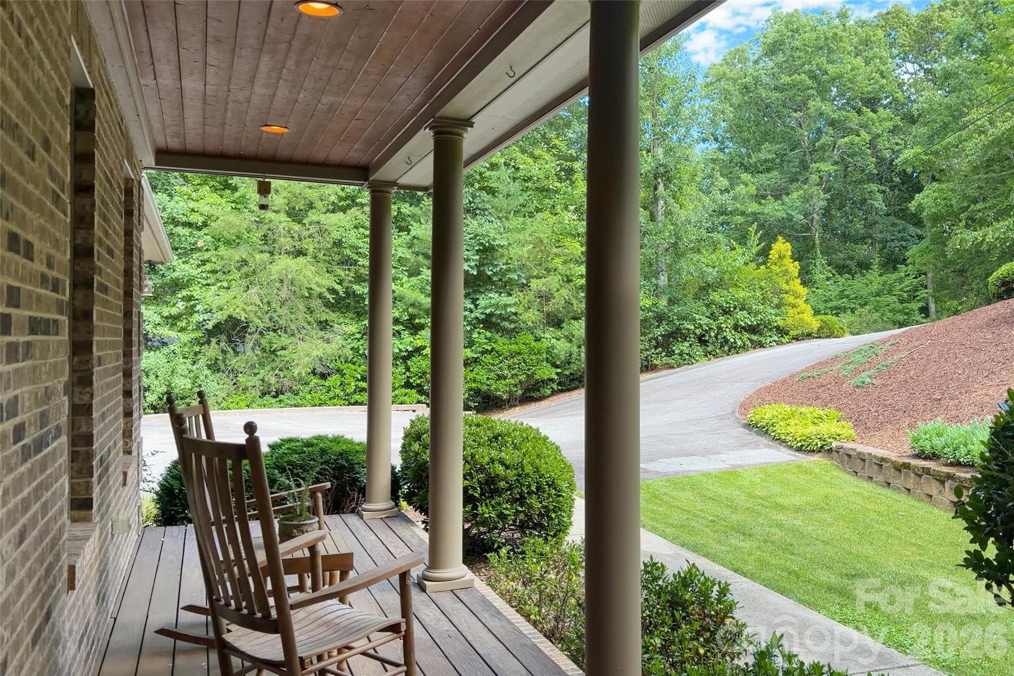 Covered Front Porch for Quiet Mornings - 25 Whitaker View Road, Fairview