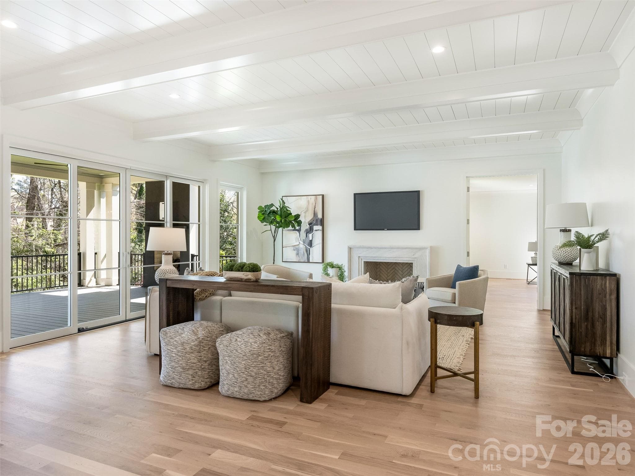 Great Room - 6740 Newhall Road, Charlotte