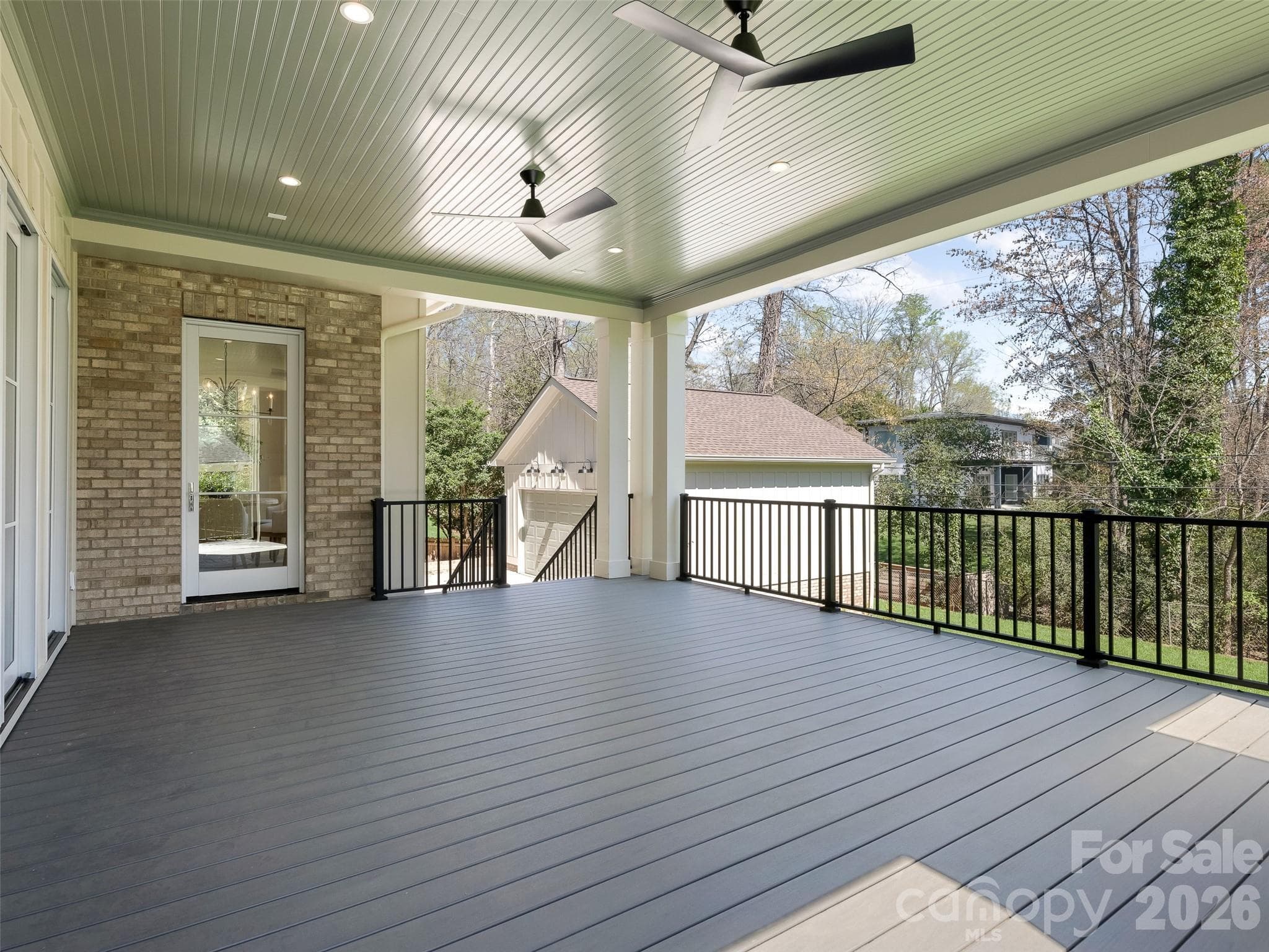 Covered Terrace - 6740 Newhall Road, Charlotte