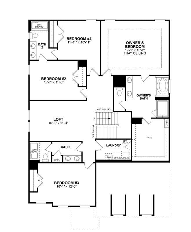 Second floor - Huntersville