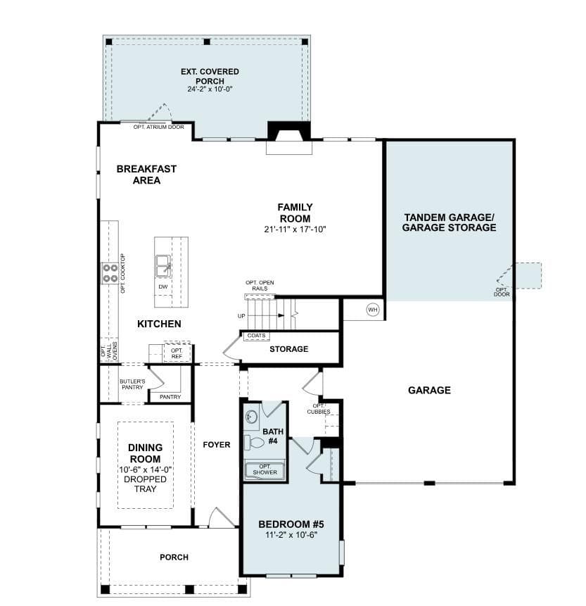 First floor - Huntersville