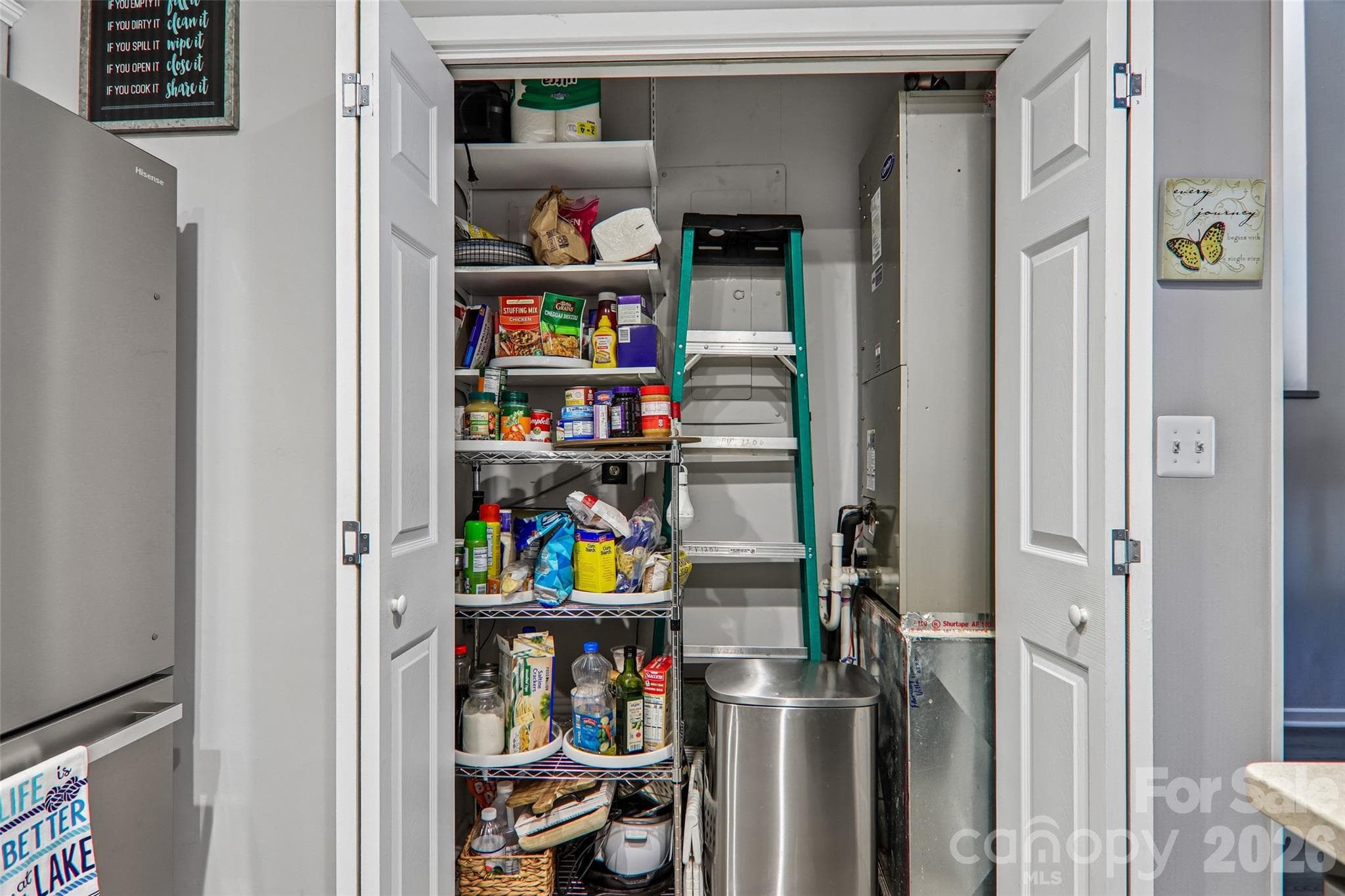 extra storage in kitchen pantry - 147 W Lake Drive S, Lake Lure