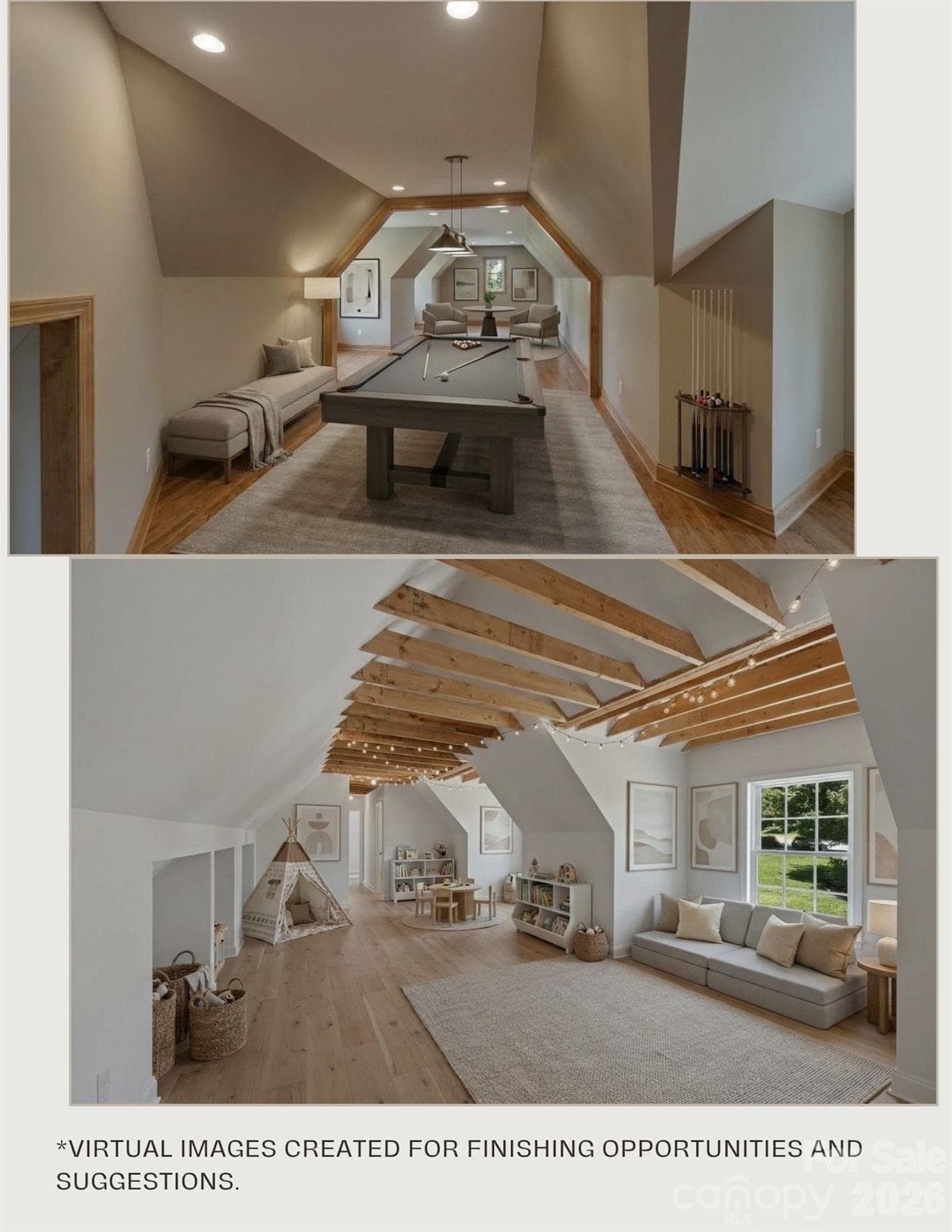 Bonus Space Renderings/Options - 929 Wessington Manor Lane, Fort Mill