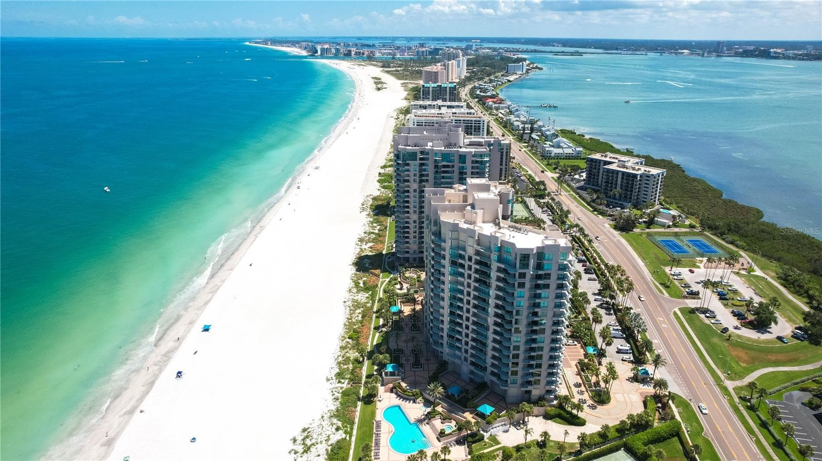 Sugar sand beaches just south of Clearwater Beach - 1560 GULF BLVD #1607, CLEARWATER