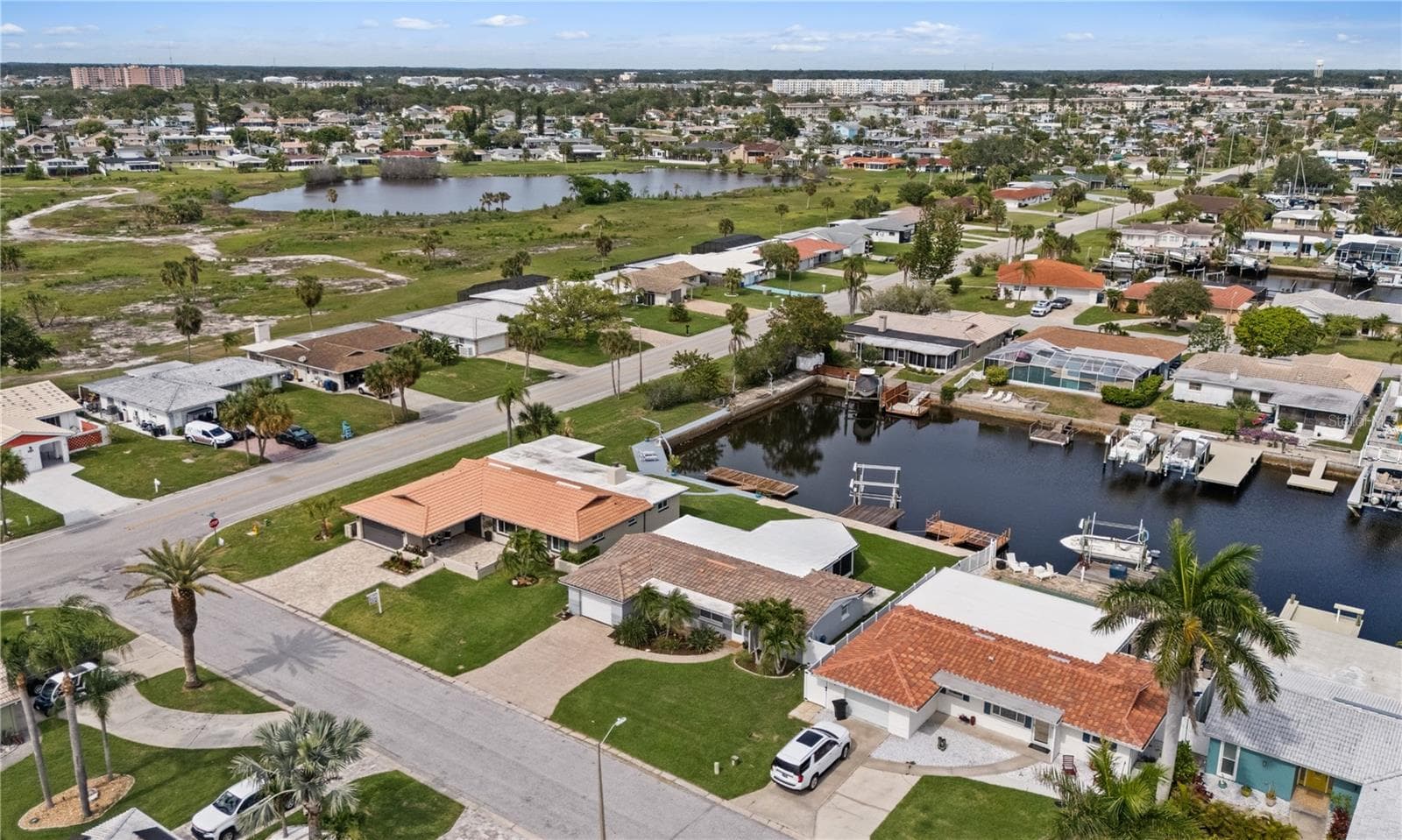 aerial view - 5008 DORY DR, NEW PORT RICHEY