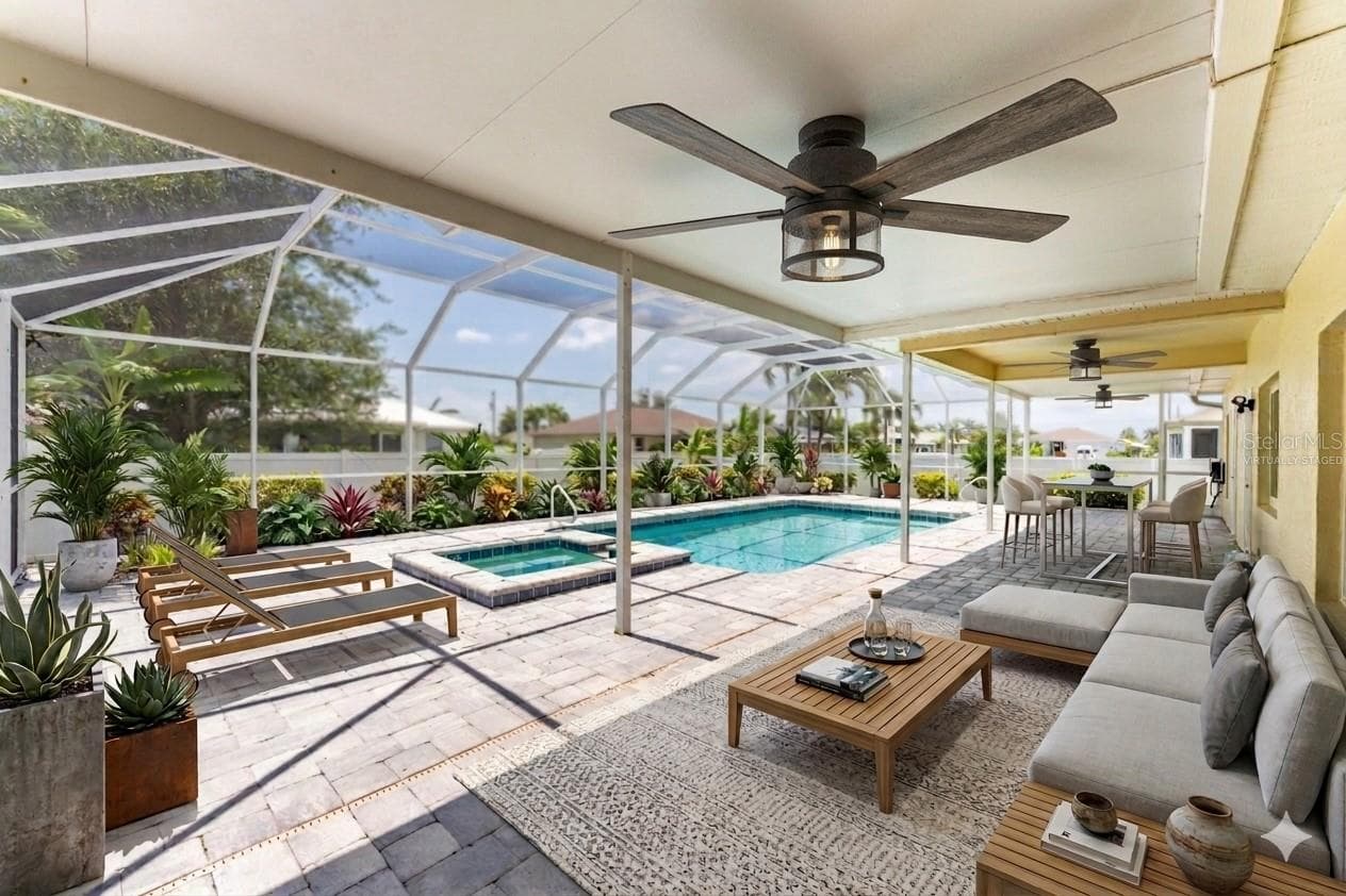 Virtually staged to show potential room layout! - 3310 SW 26TH AVE, CAPE CORAL