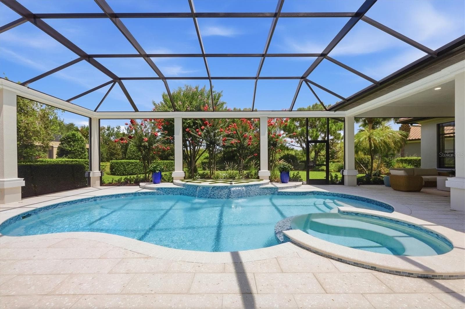 Screened Pool - 9261 MCDANIEL LN, SARASOTA
