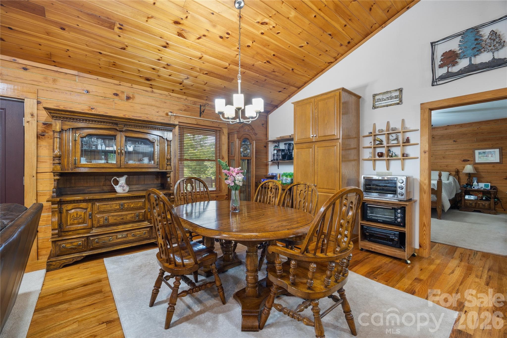 Dining area is conveniently located off the kitchen. - 214 Harbor Ridge Drive, Connelly Springs