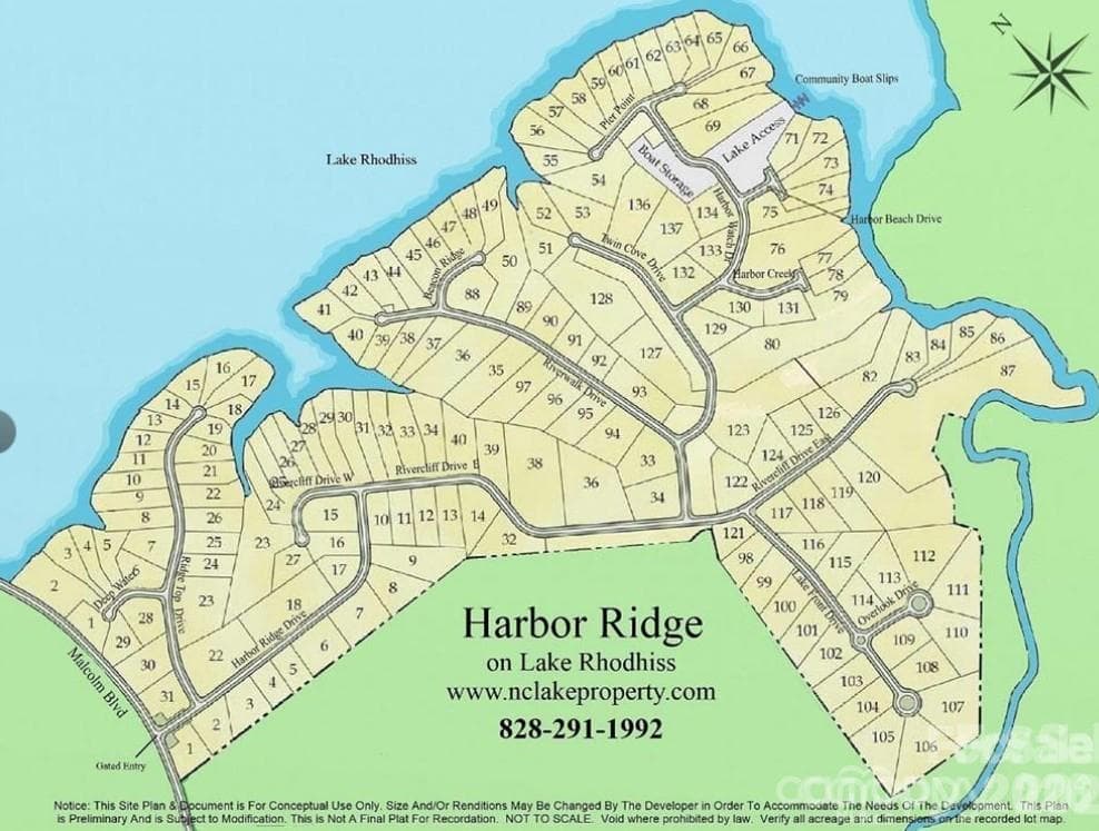 Harbor Ridge Community Map - 214 Harbor Ridge Drive, Connelly Springs