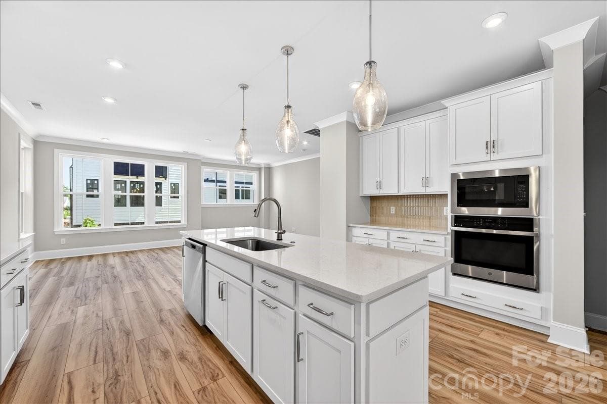 Gourmet kitchen - 12015 Elsa Lane, Charlotte