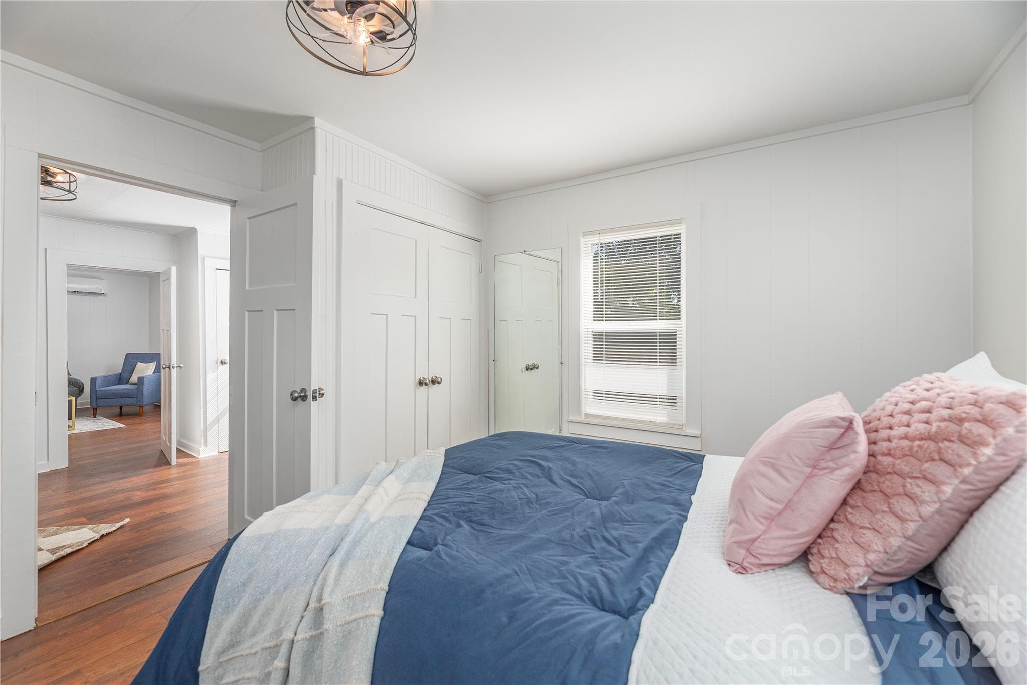 Comfortable bedroom with closet space and easy access to the living areas. - 261 Star Ridge Road, Canton