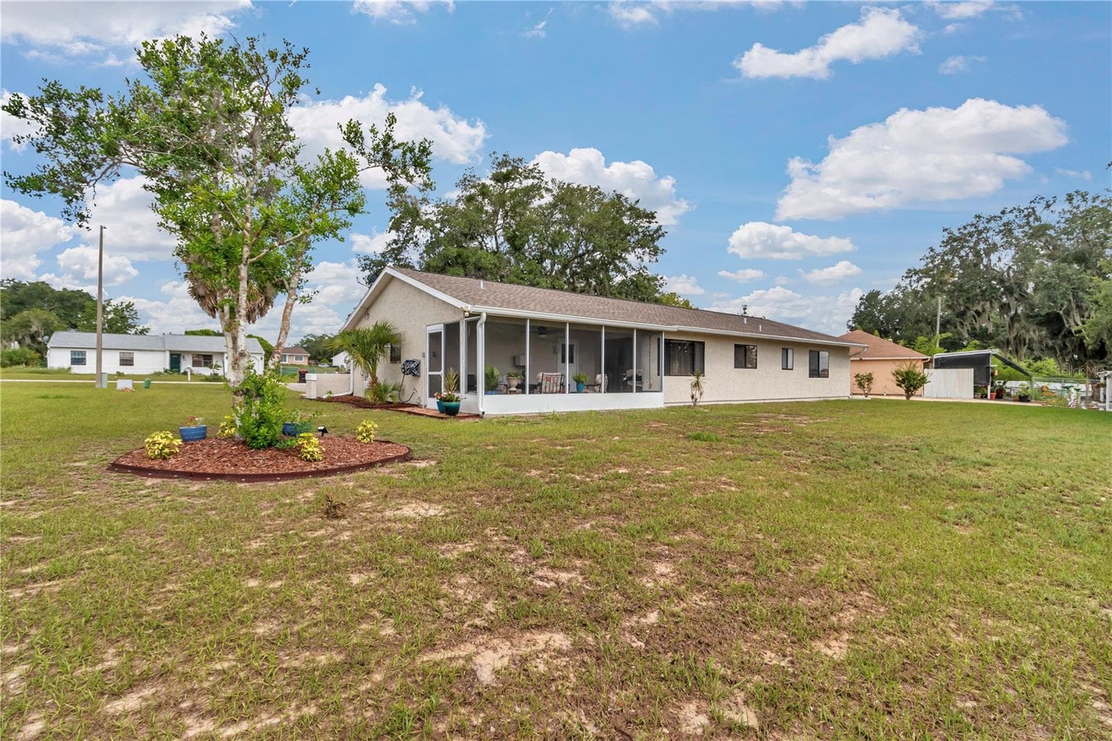 Backyard - 1111 HICKORY RD, OCALA