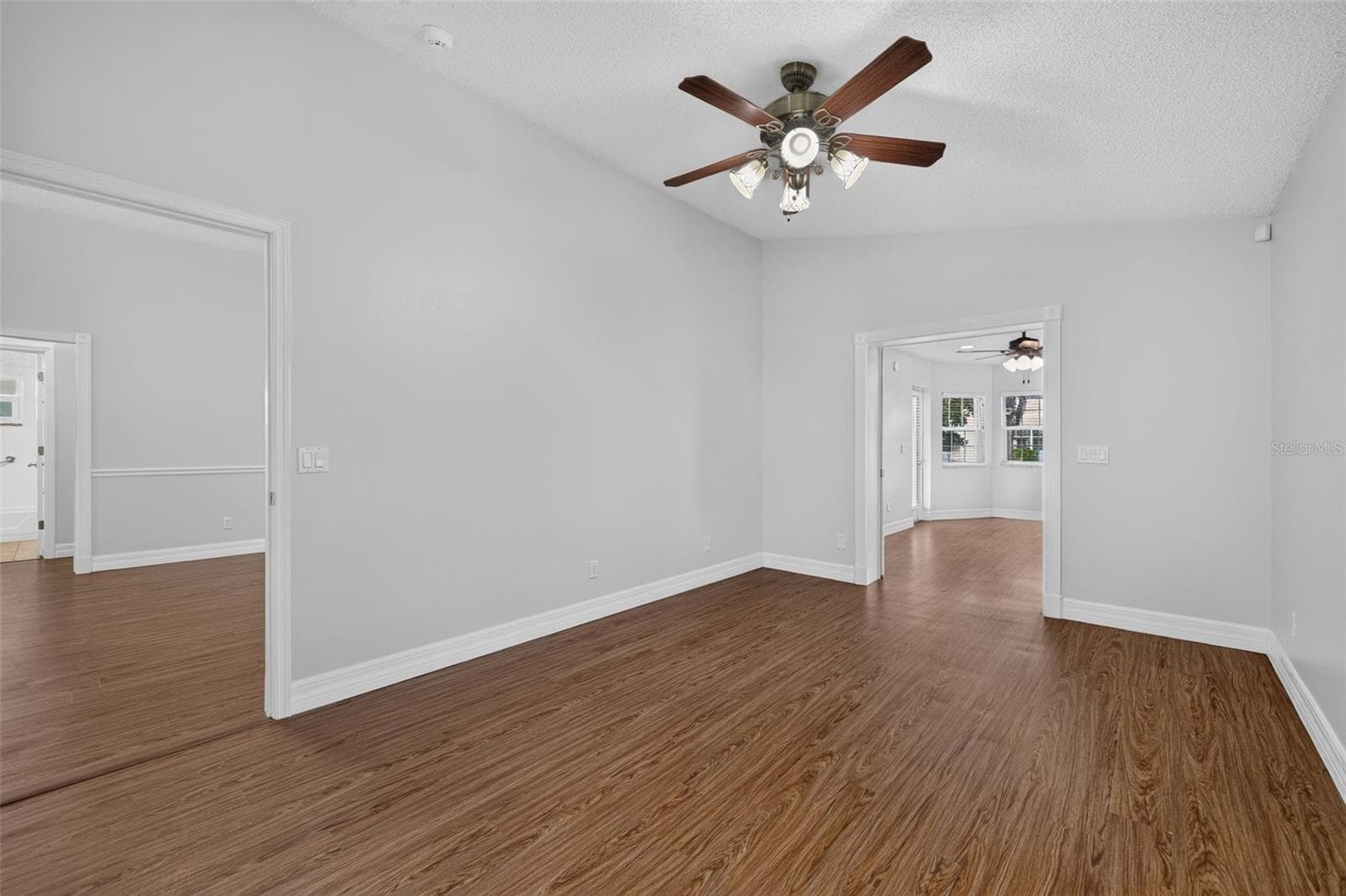 Primary Bedroom with Double Pocket Door to Private Office - 4431 FERN DR, BRADENTON