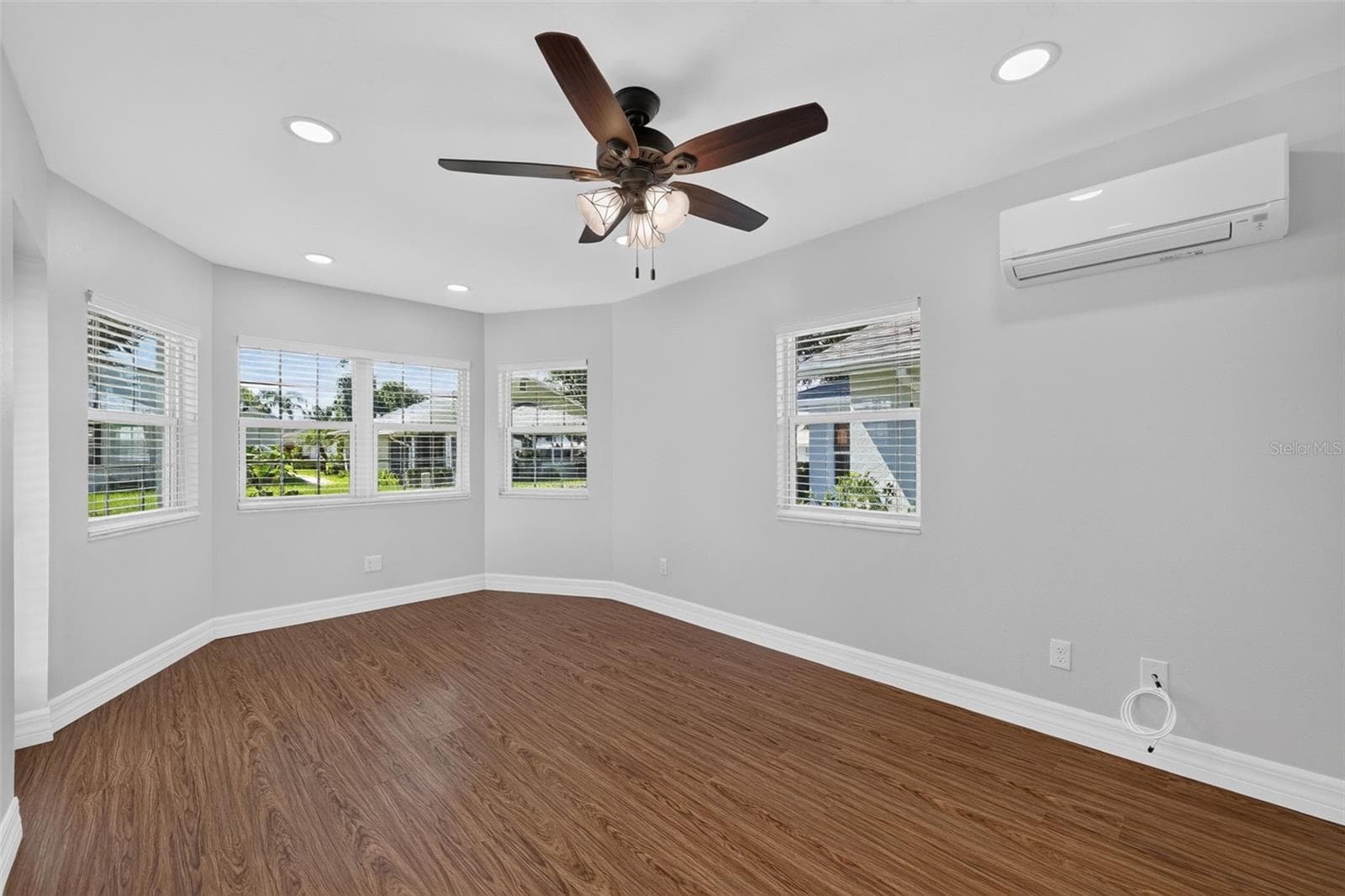 Private Office with Pocket Doors off Primary Bedroom - 4431 FERN DR, BRADENTON