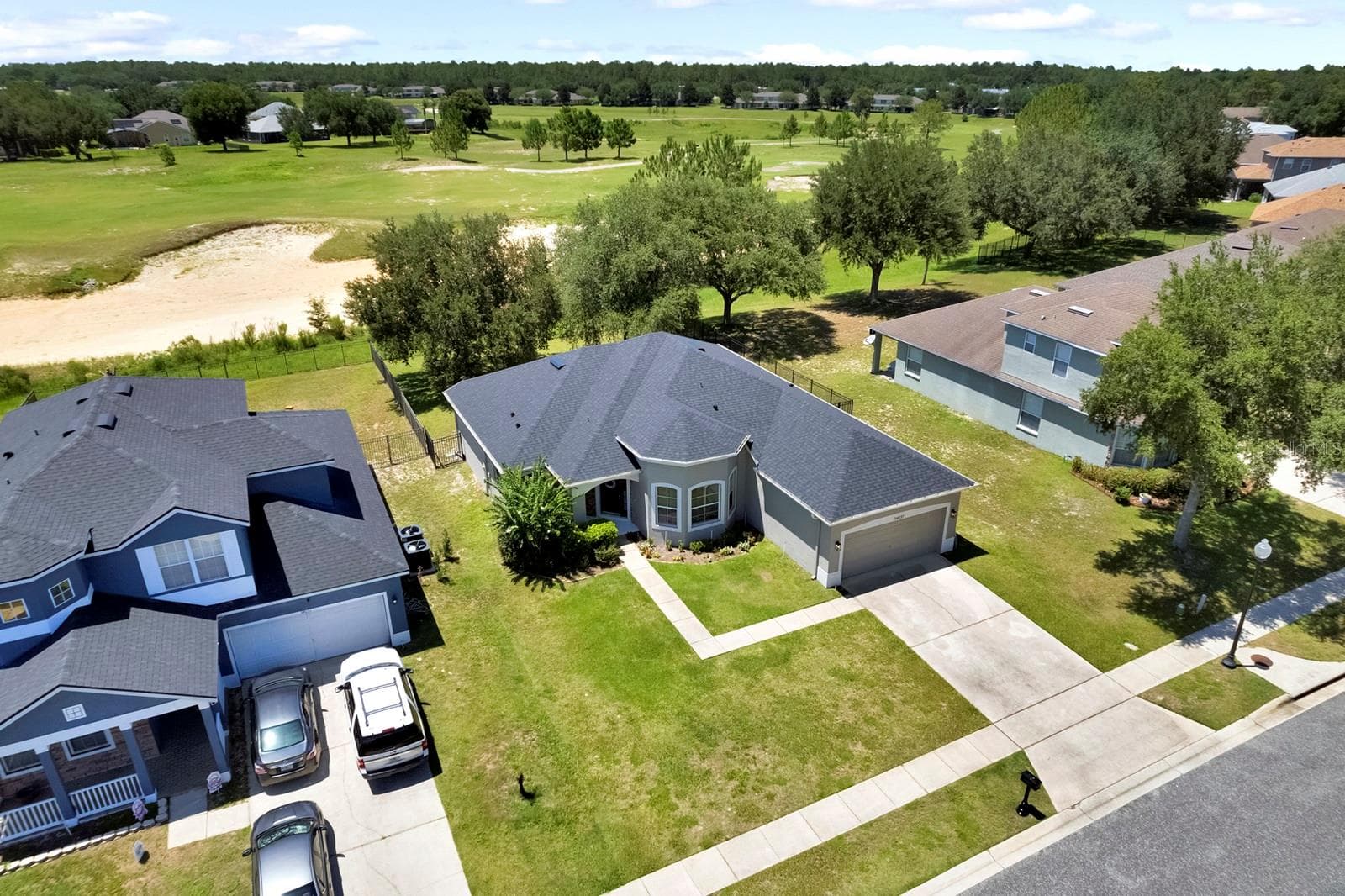 Aerial Home Backs up to Sanddune - 34037 FORTUNADO ST, SORRENTO