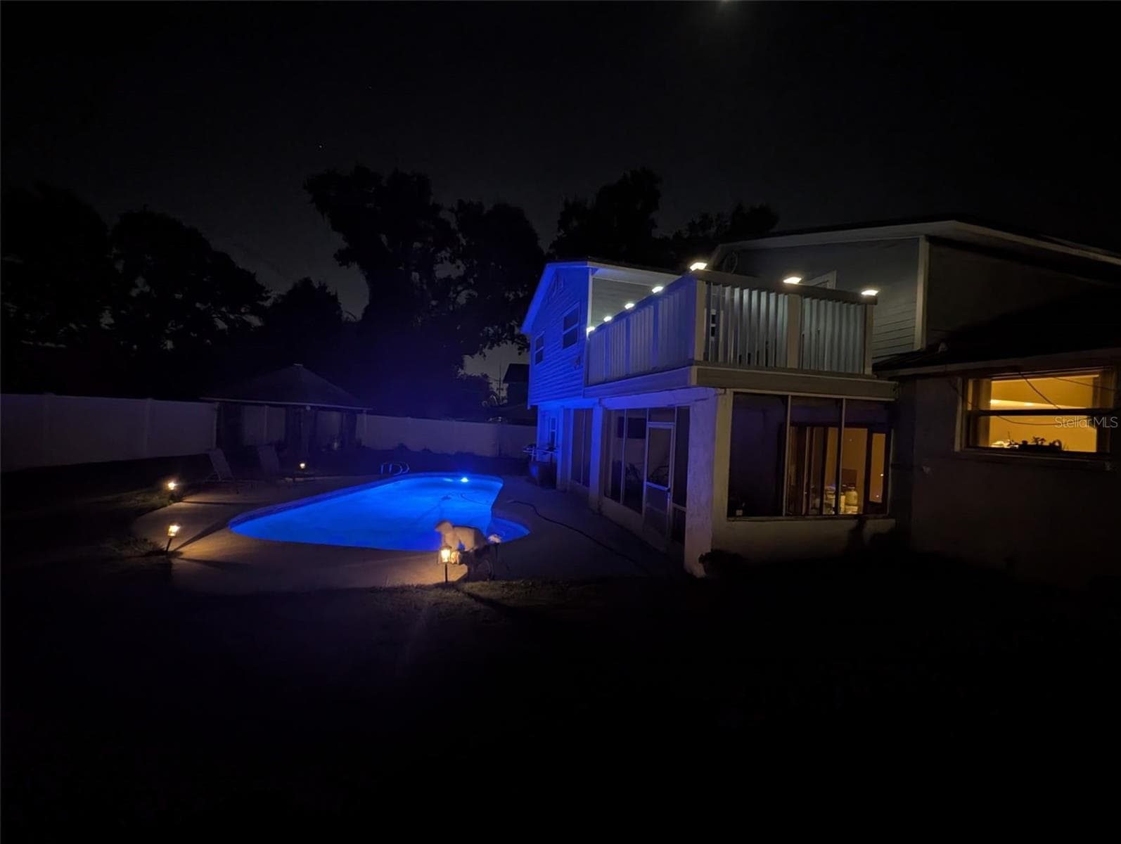 Rear Pool Lighting! - 6817 MITCHELL CIR, TAMPA