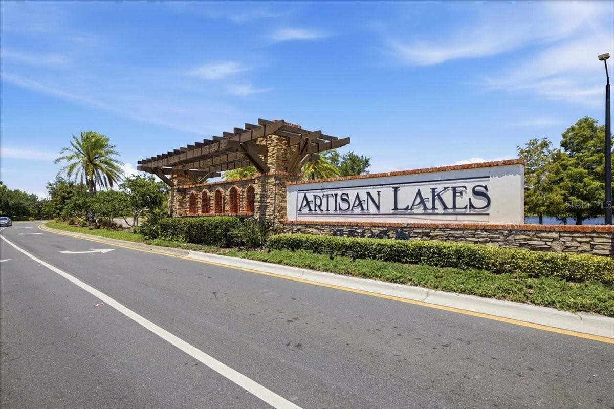 Main Entrance to Artisan Lakes - 5718 LOS ROBLES CT, PALMETTO