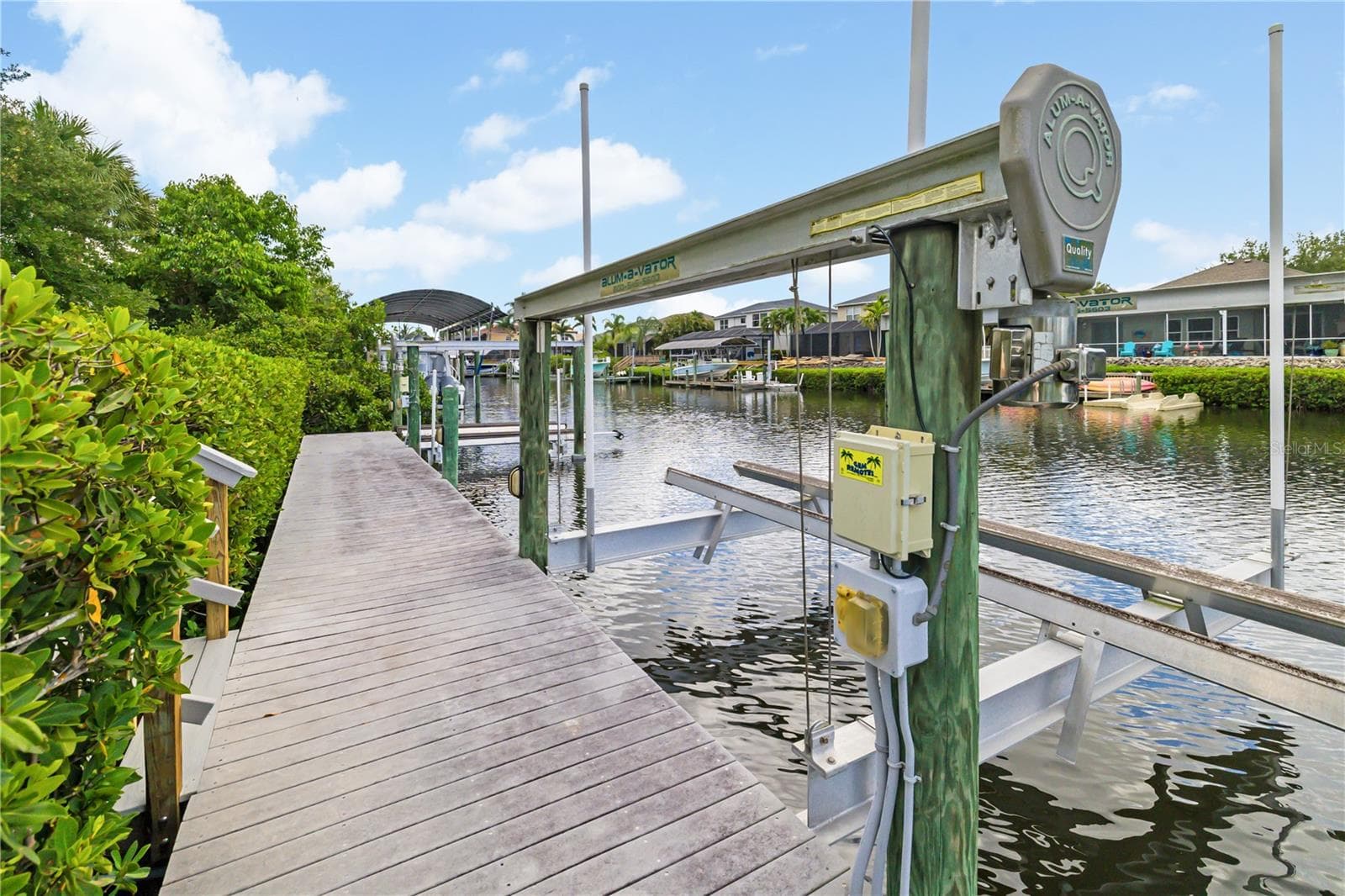 Boat and Jet Ski Lifts - 3803 HAWK ISLAND DR, BRADENTON