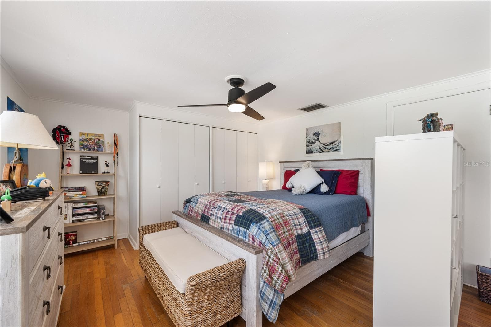 Designated area for bedroom with closets - 1102 MELTON AVE, LAKELAND