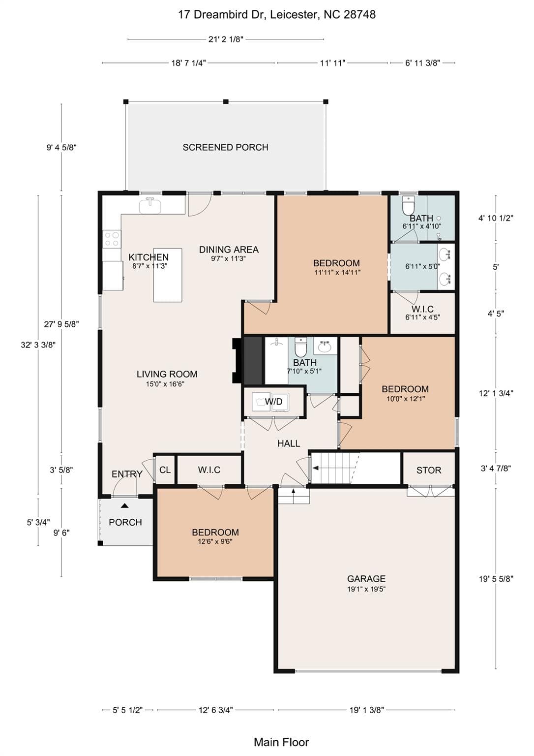 Single Family Residence at 17 Dreambird Drive, Leicester, photo 40 of 48