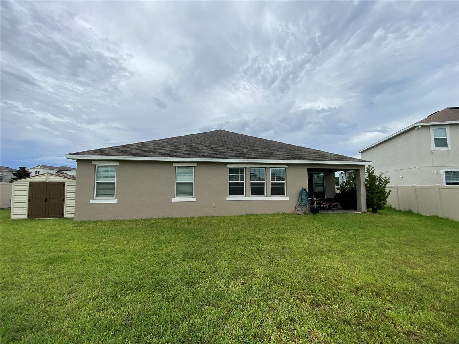 Backyard. - 16707 SANCTUARY DR, WINTER GARDEN