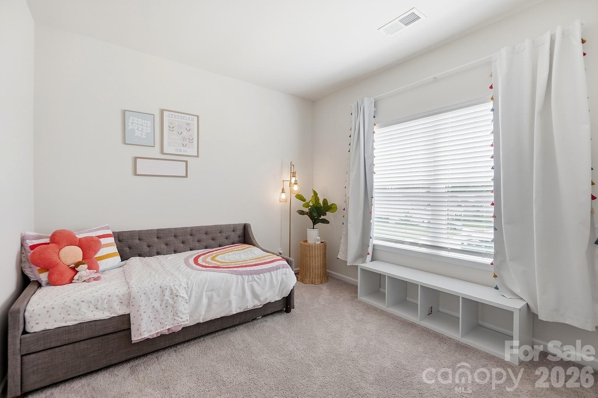 Secondary bedroom with natural light and generous wall space. - 6023 Busch Way, Midland