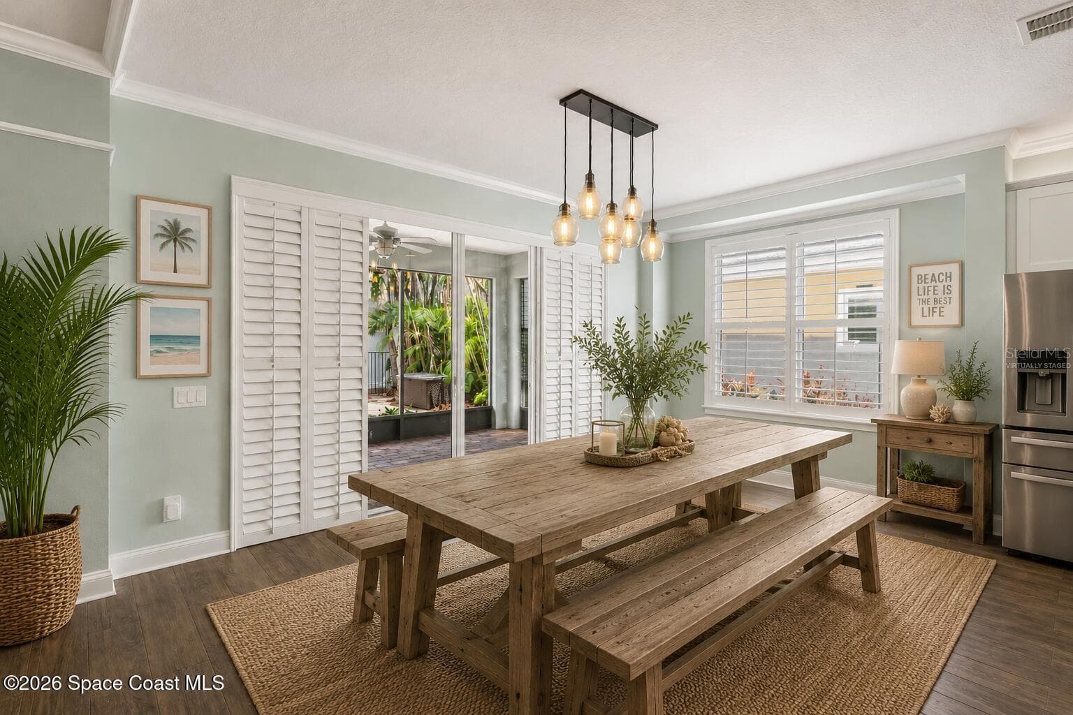 Virtually Staged Dining Area - 10651 LANGEFIELD ST, ORLANDO