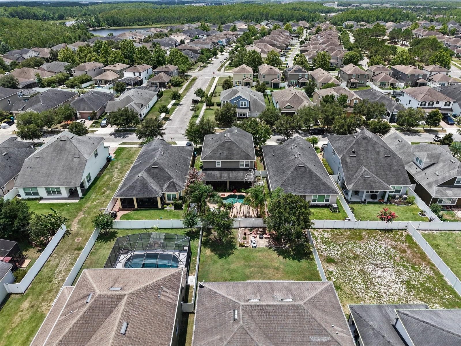Aerial - 10651 LANGEFIELD ST, ORLANDO