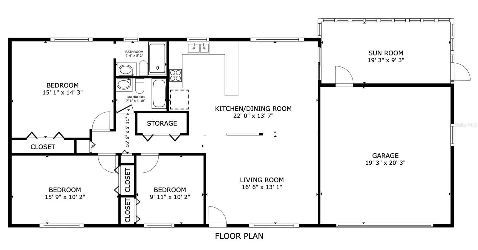Floorplan - 1111 HICKORY RD, OCALA