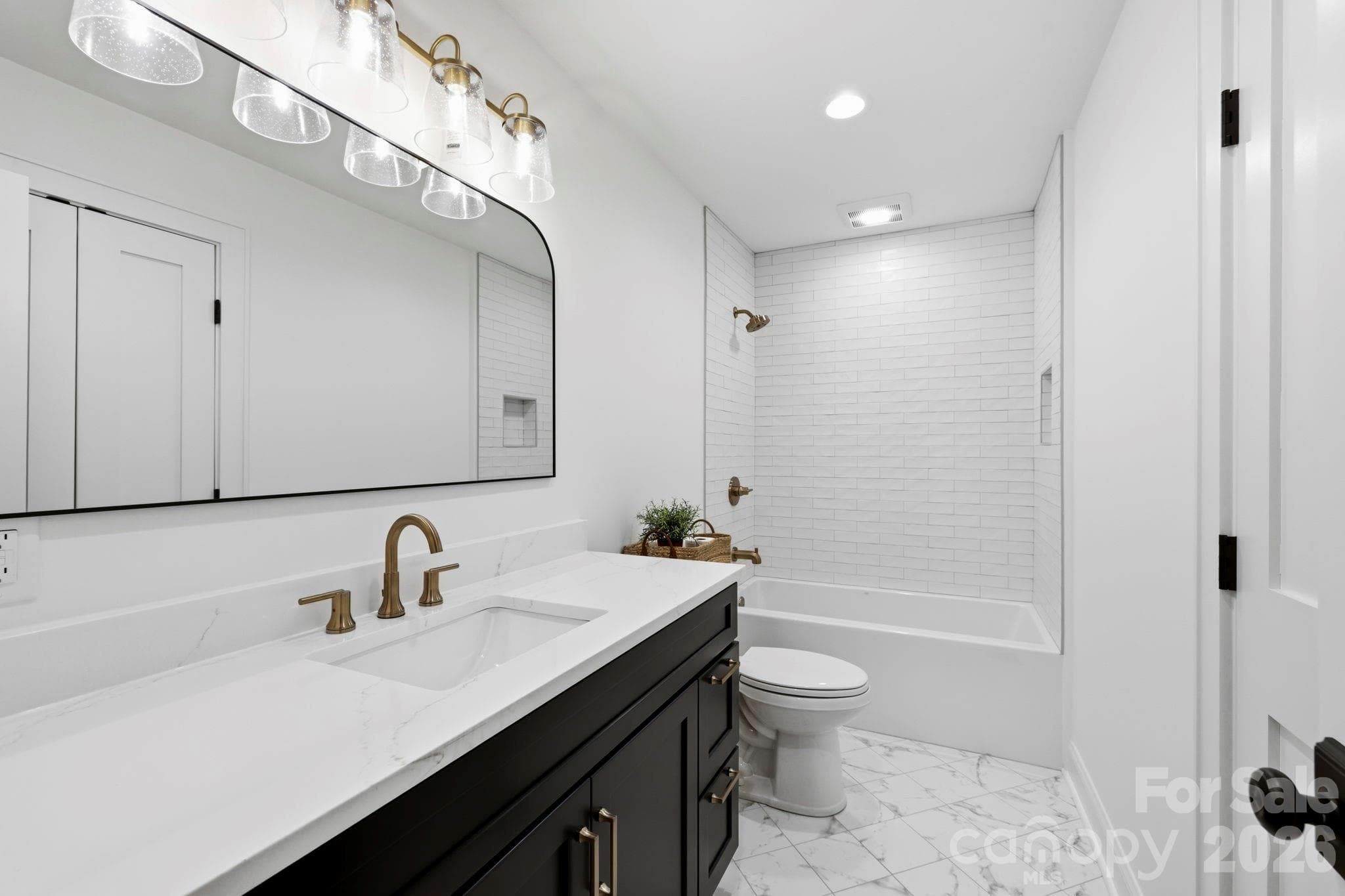 2nd bath on main level - 316 Big Raven Lane, Saluda