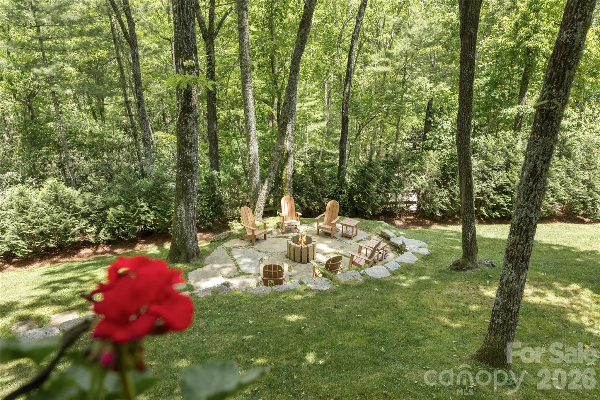 95 Ralph Thomas Rd - Fire Pit in the Back Yard - 85 & 95 Ralph Thomas Road, Highlands